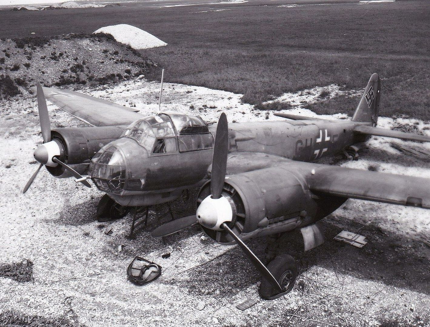 Ju 88 Captured
