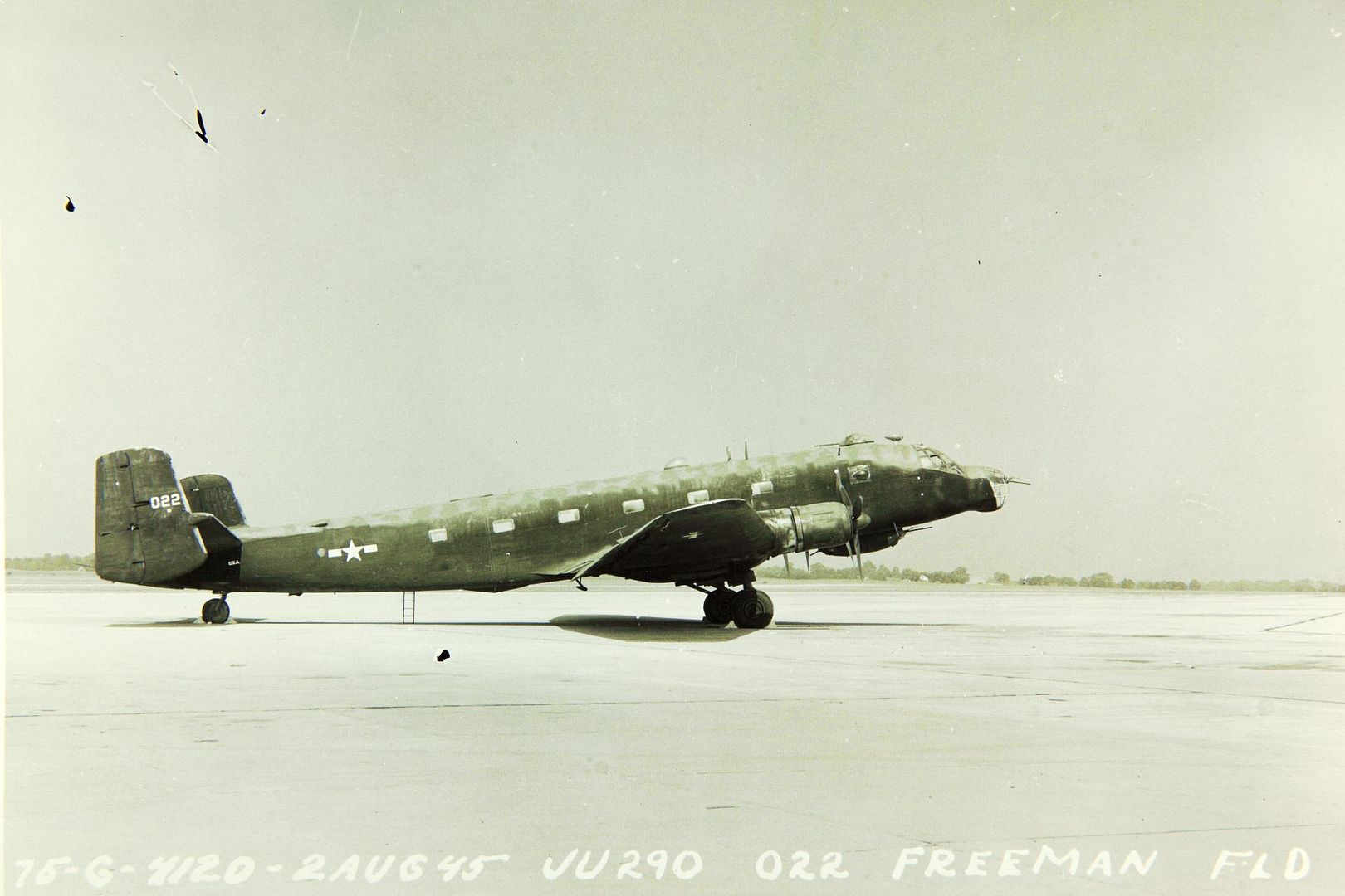 Junkers 290 22 At Freman Field