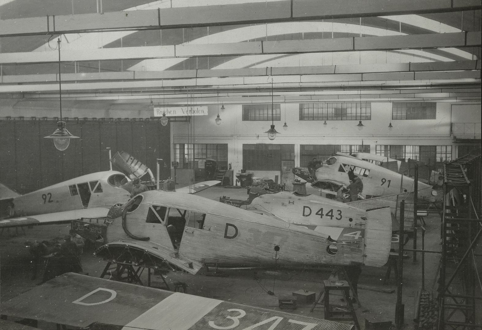Junkers F13 Prodution Hall