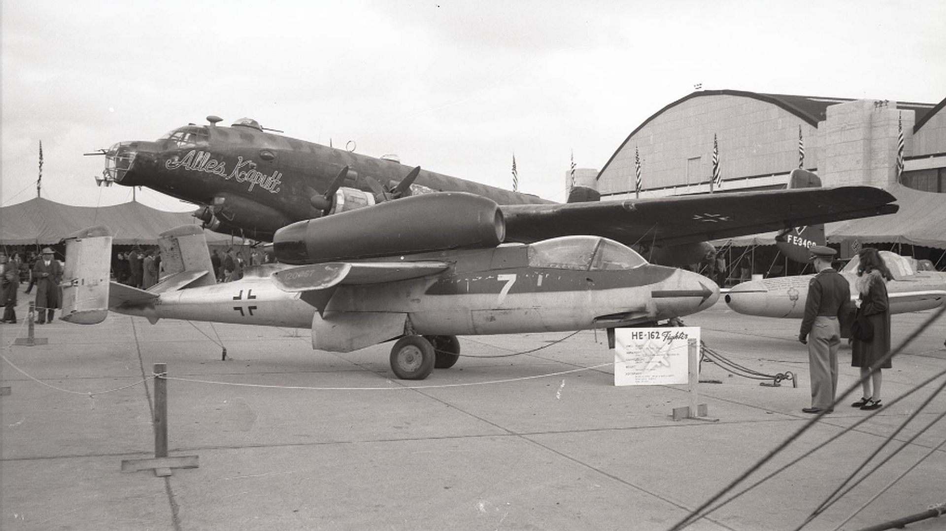 Junkers Ju 290 A Alles Kaputt 1945 Army Air Forces Fair Wright Field Ohio