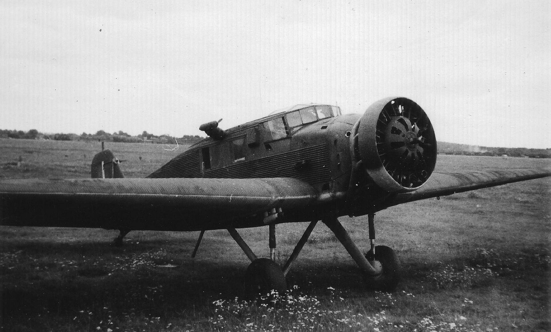Junkers W 34hi Captured British Junkers W 34hi Captured British