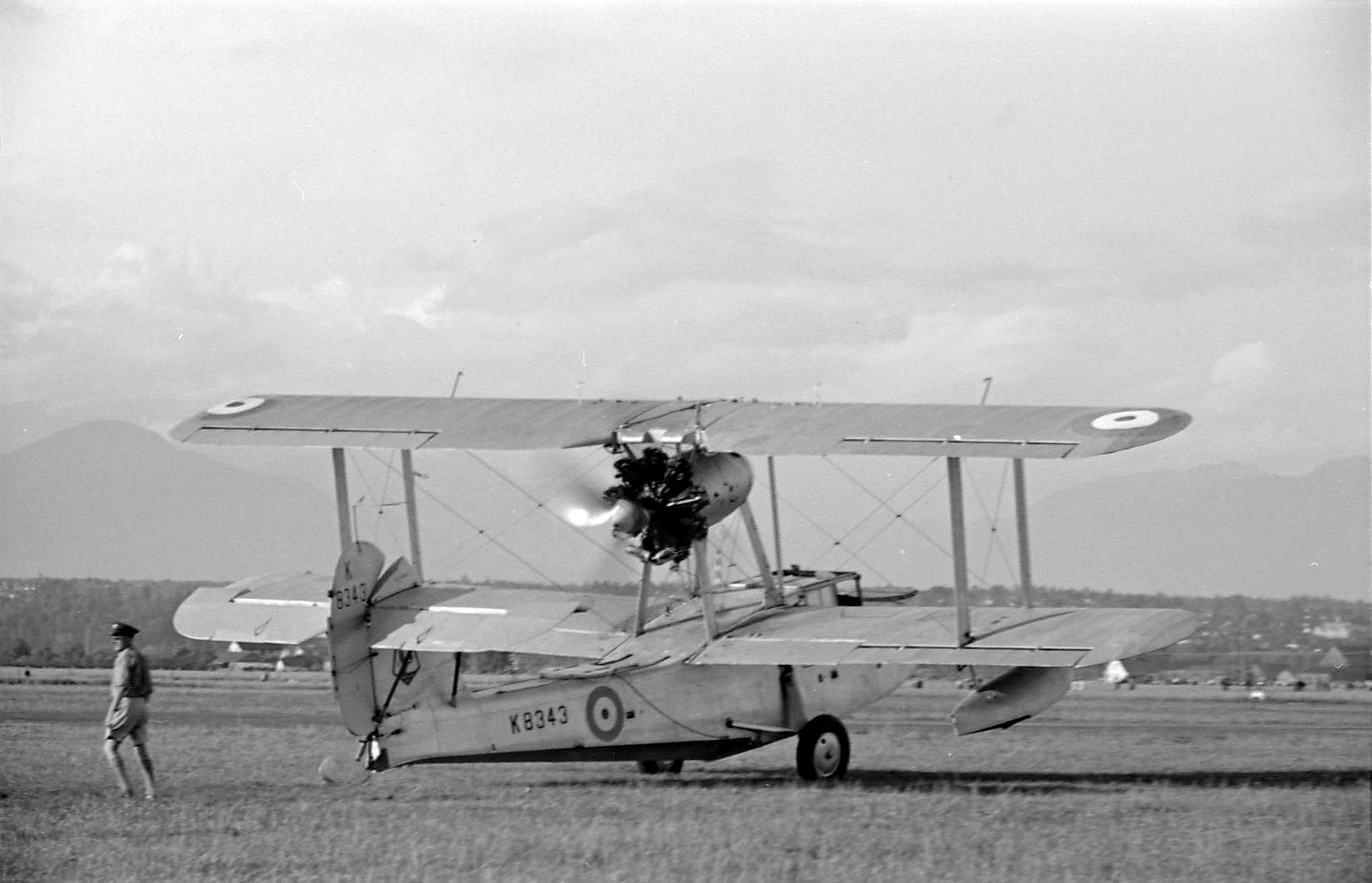 K8343 Supermarine Walrus Taking Off K8343 Supermarine Walrus Taking Off