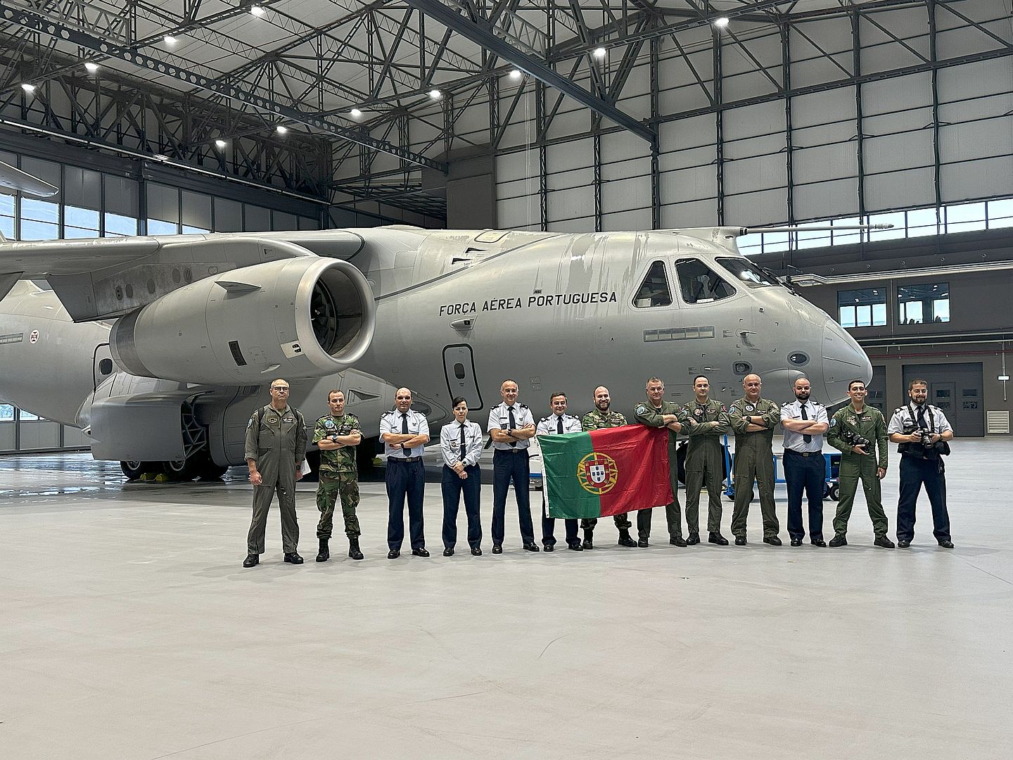 390 Millennium In NATO Configuration Enters Into Service With The Portuguese Air Force