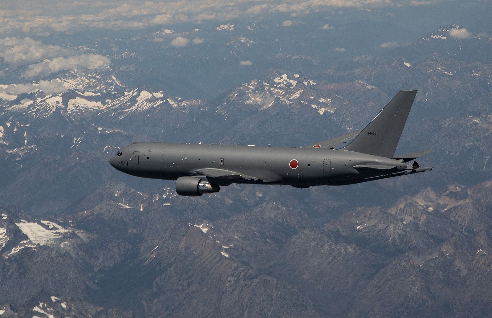 46A For Japan Flies First Refueling Flight