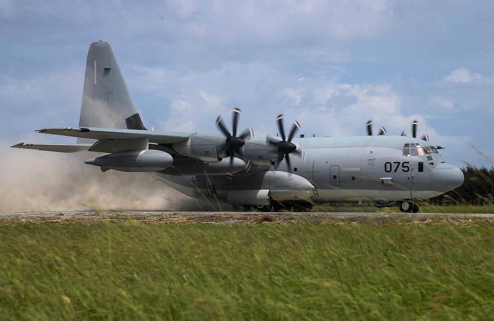 KC 130J Super Hercules With Marine Aerial Refueler Transport Squadron
