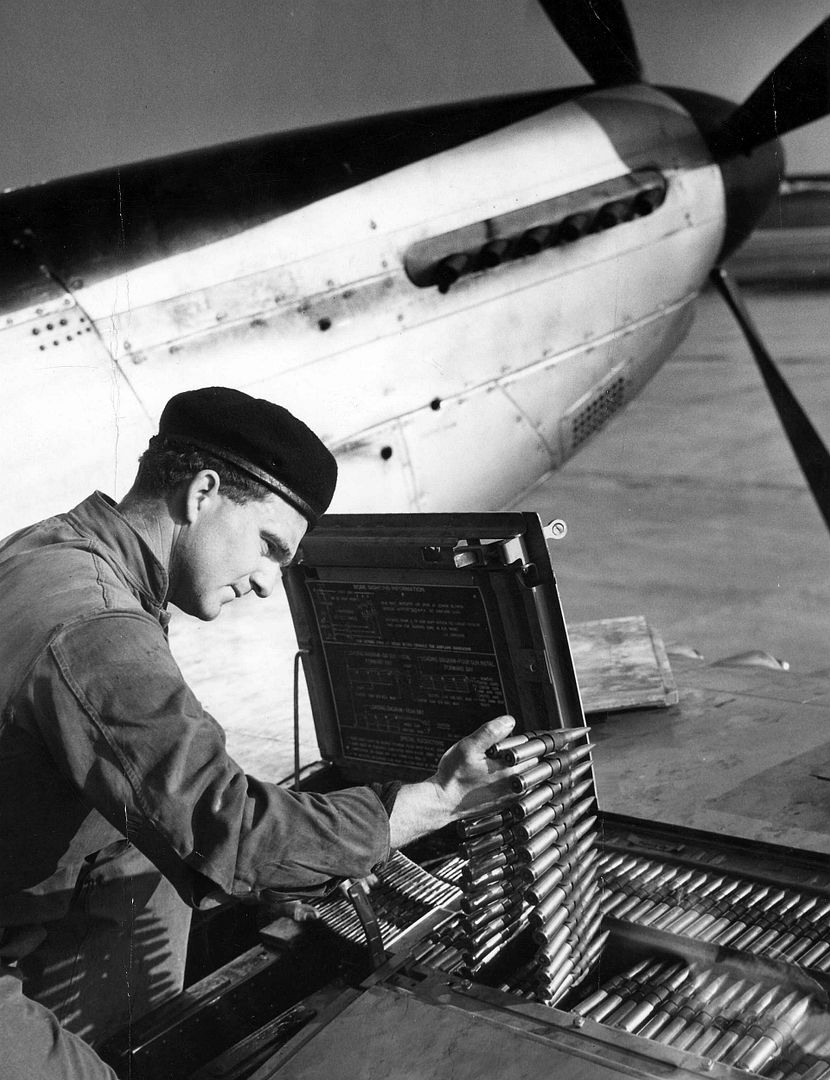  NUSS Prepares A Mustang For Gunnery Practice