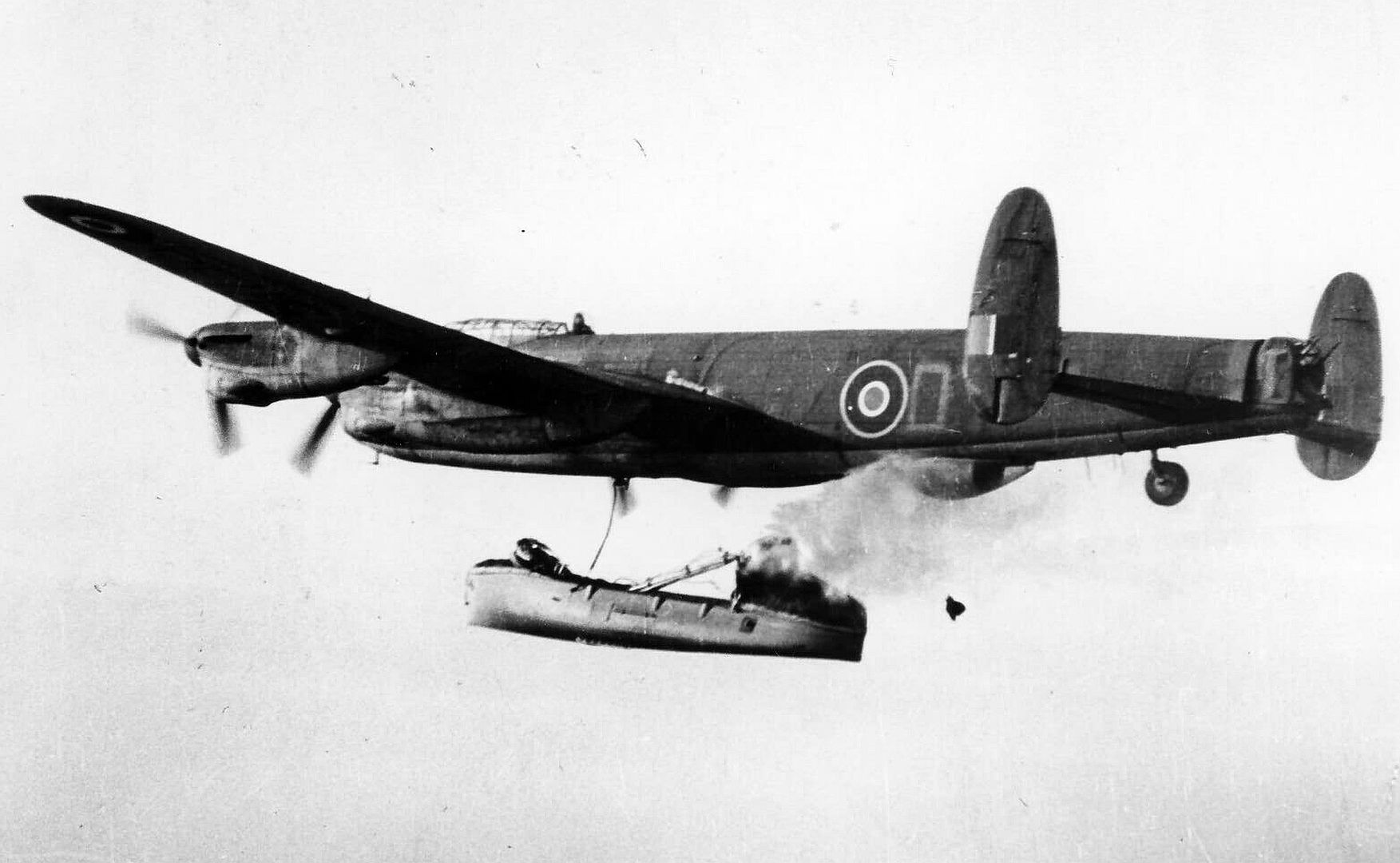  279 Squadron RAF Dropping Lifeboat