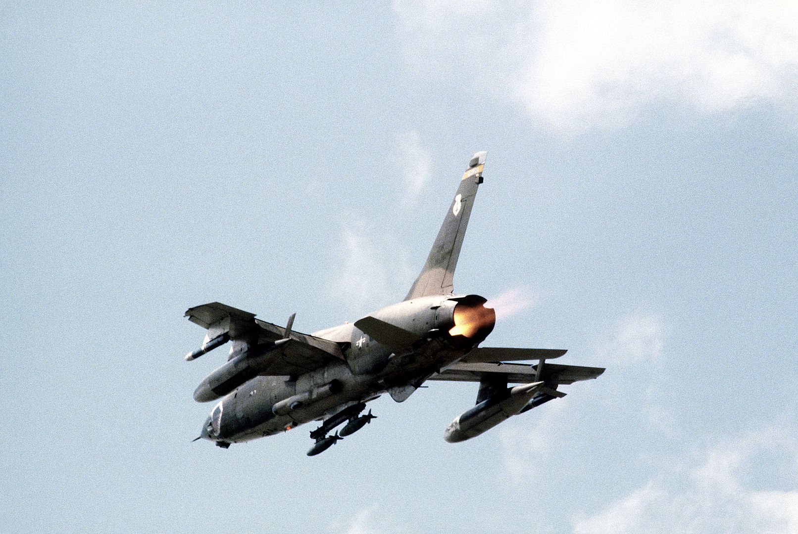  Mark 82 Bombs In Flight During Exercise Gangbuster XI