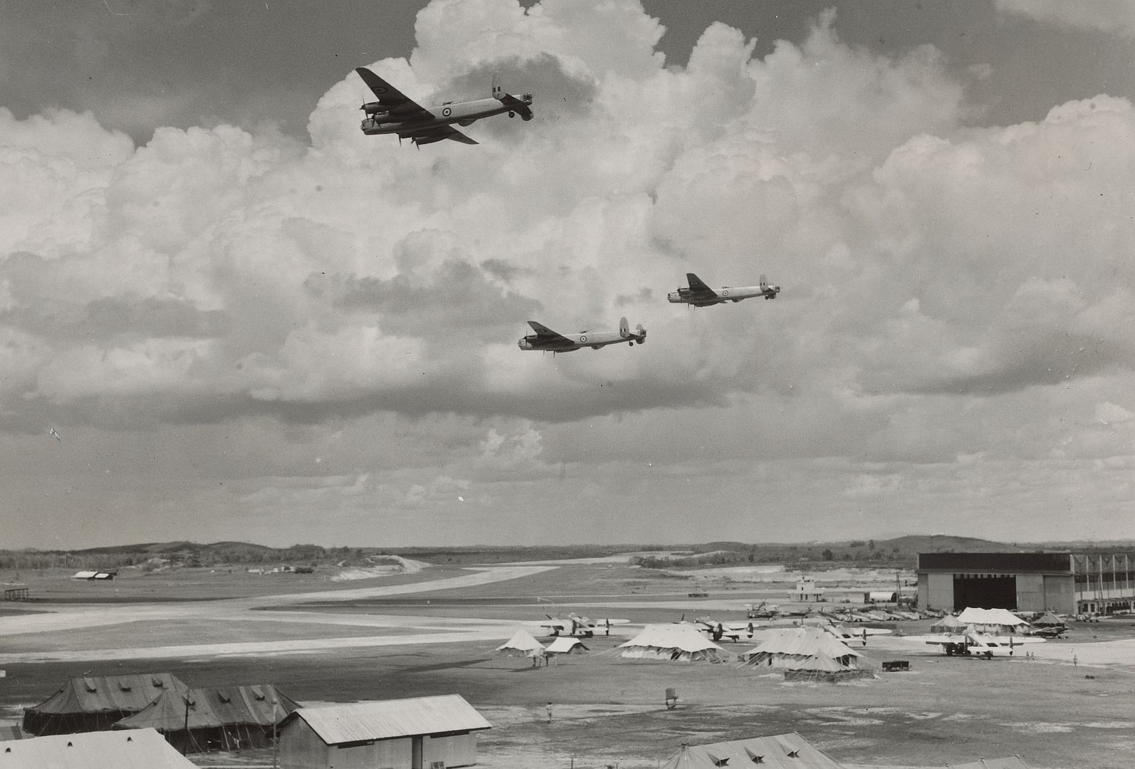At Tengah Airbase Singapore 1950  At Tengah Airbase Singapore 1950