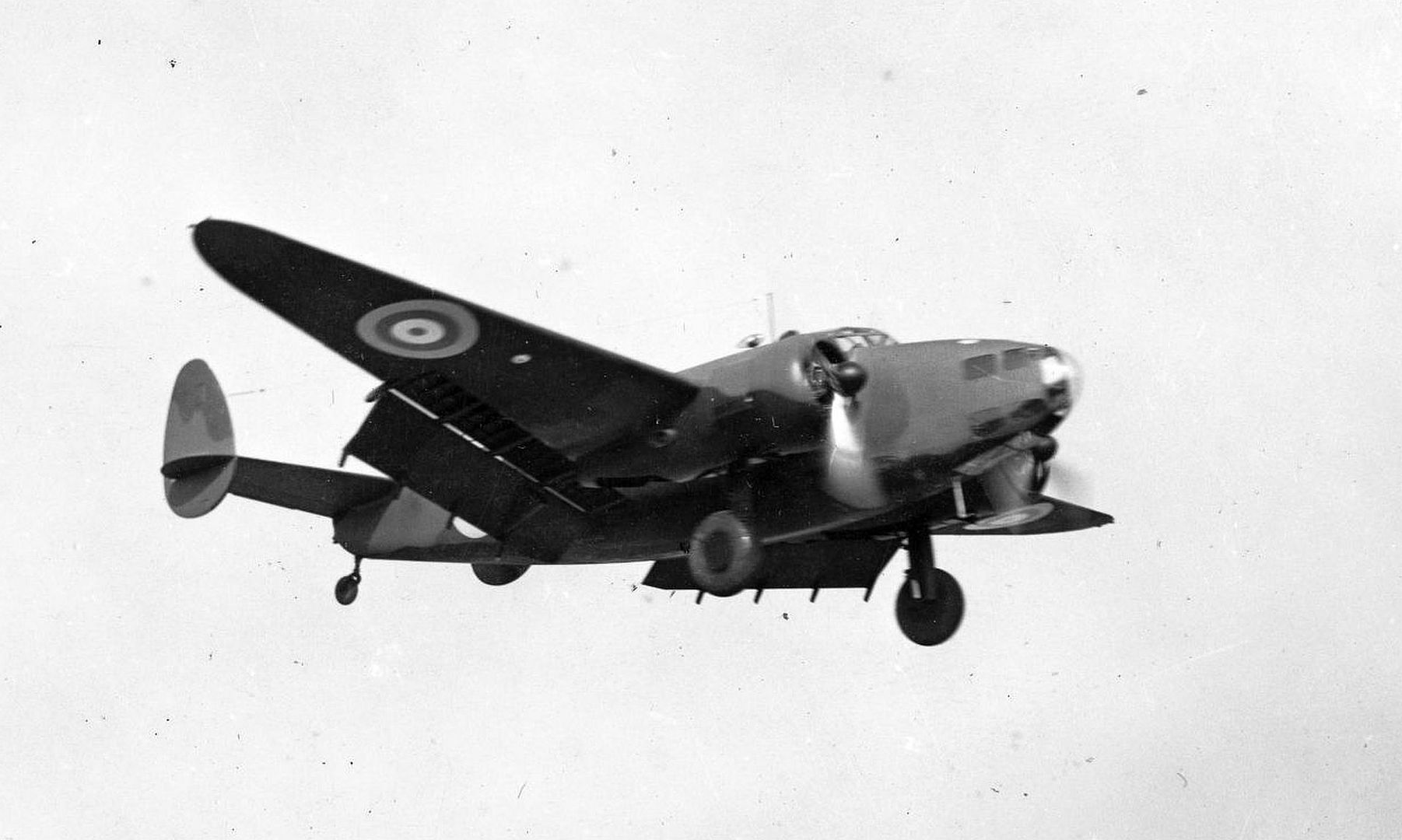 Lockheed Hudson Landing