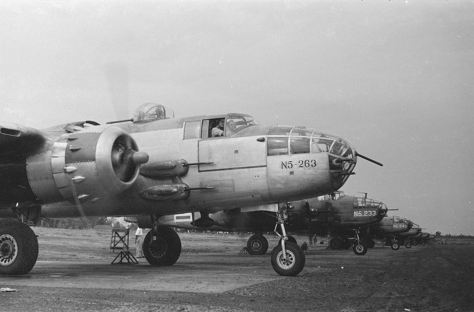 Luchtvaartdag Militaire Luchtvaart Op Het Vliegveld Kemajoran 1947