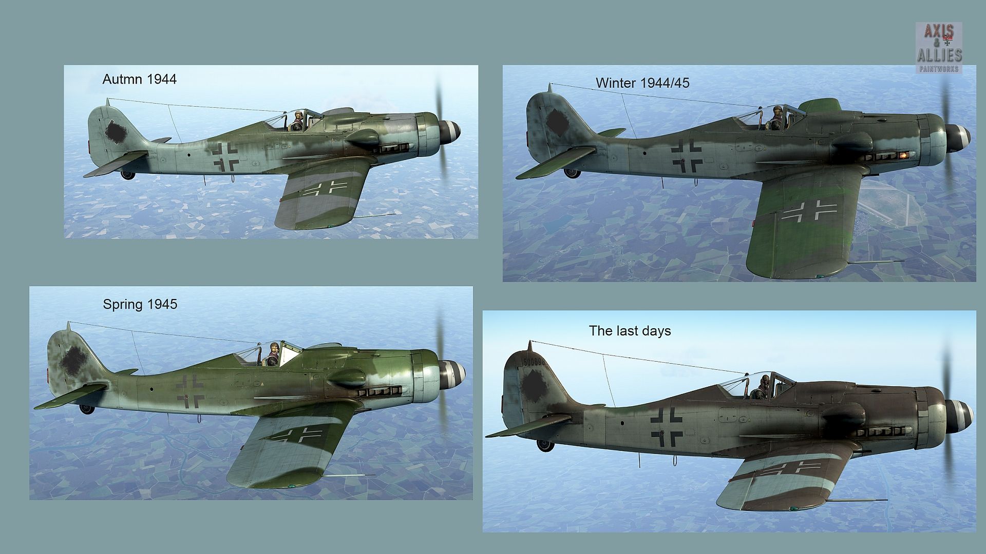 Luftwaffe Late War Generics Replacement Pack Luftwaffe Late War Generics Replacement Pack