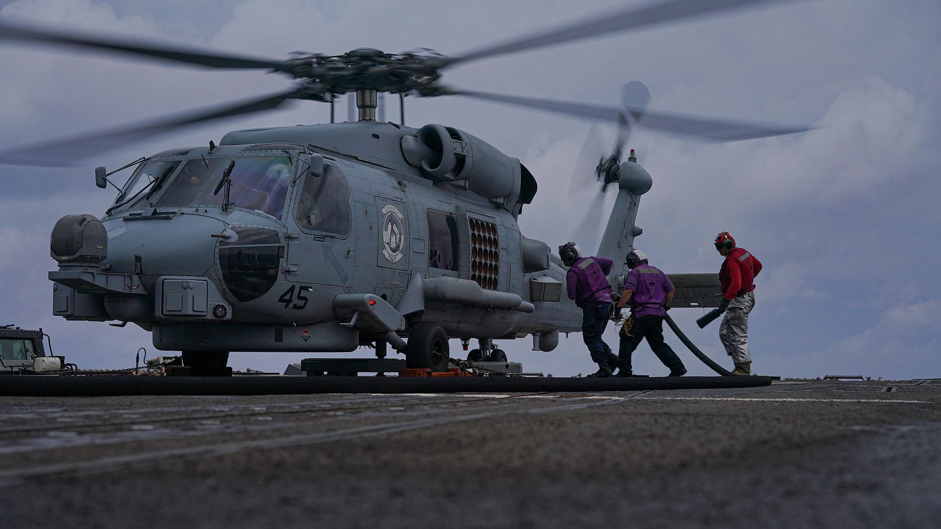 MH 60R Sea Hawk From The Easyriders Of Helicopter Maritime Strike Squadron 37