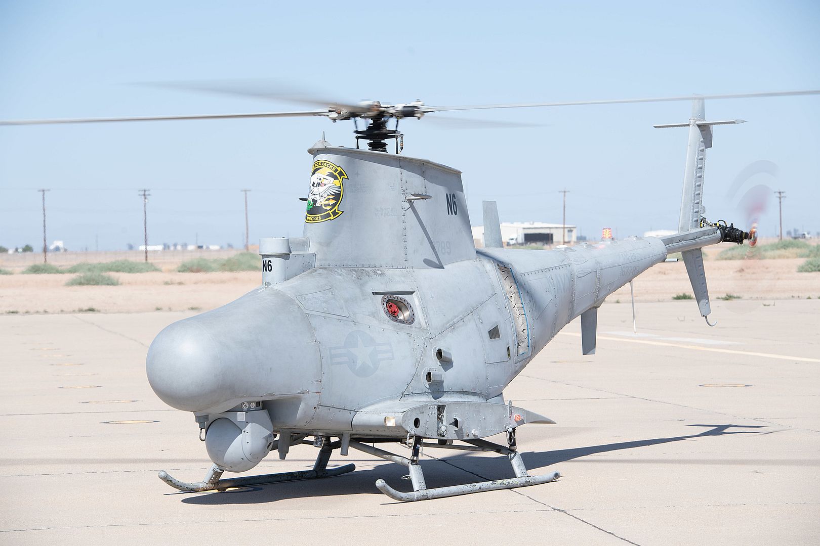 8B Firescout Assigned To The Blackjacks Of Helicopter Sea Combat Squadron