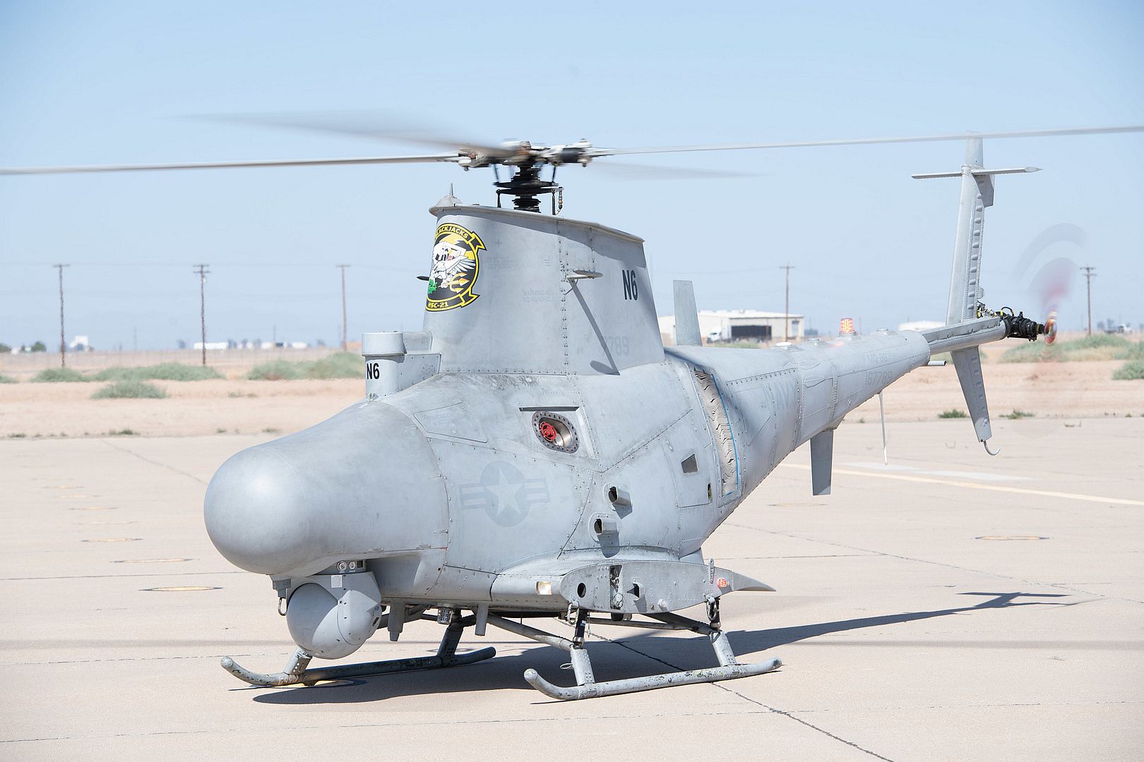 8B Firescout Assigned To The Blackjacks Of Helicopter Sea Combat Squadron 8B Firescout Assigned To The Blackjacks Of Helicopter Sea Combat Squadron