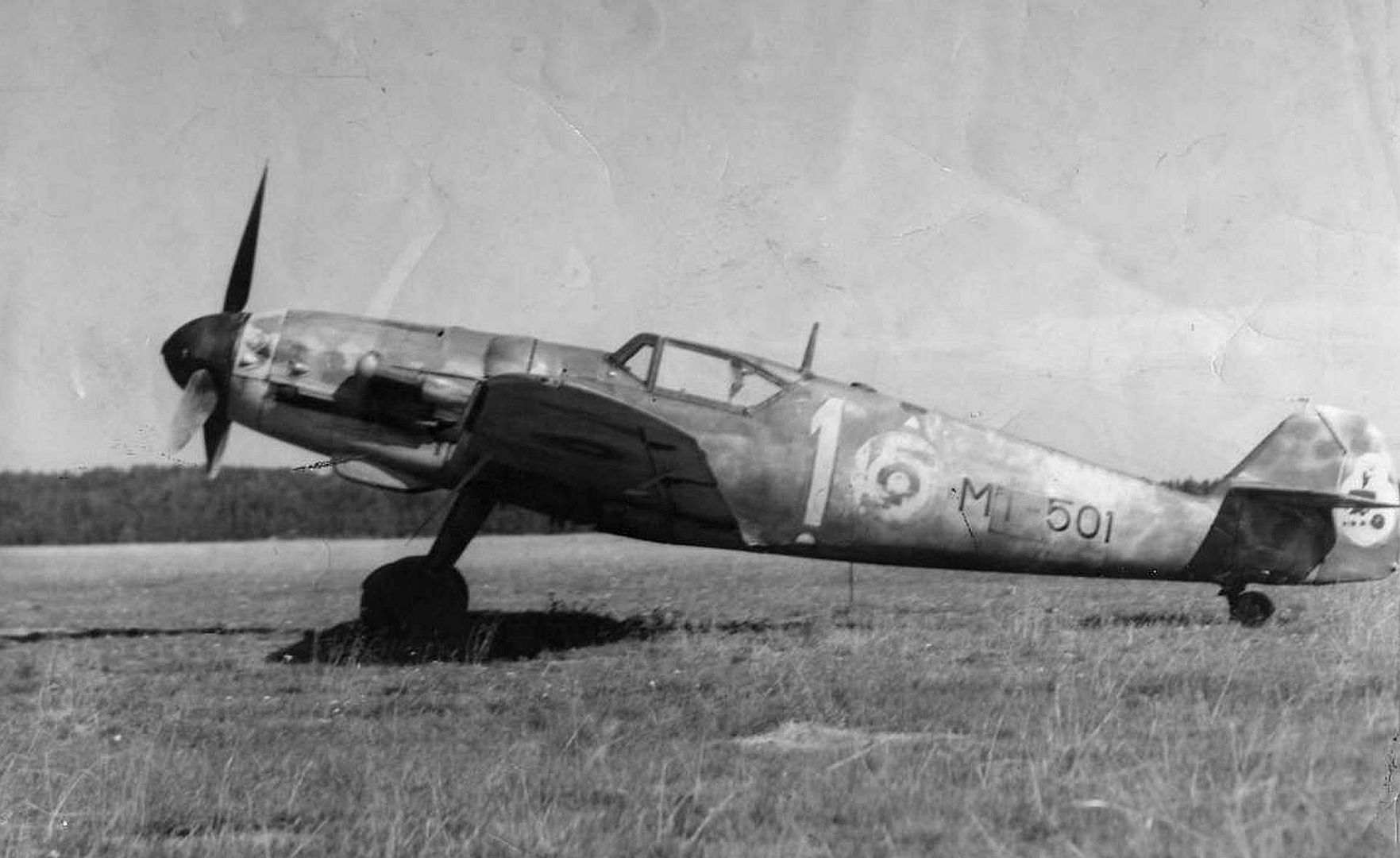 6 Squadron Commander S Plane Photographed After The War In Utissa