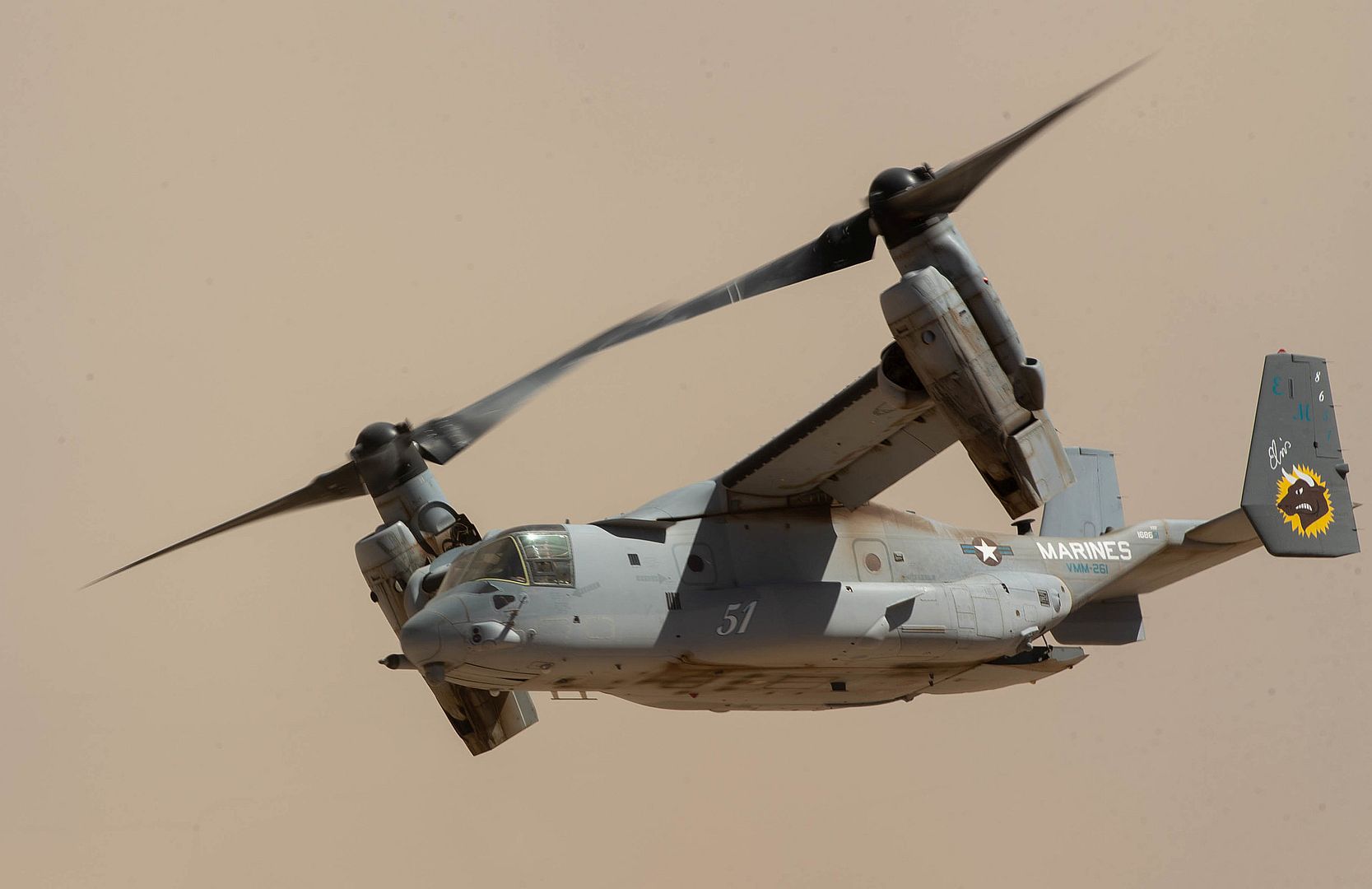 22B Osprey Assigned To Marine Aviation Weapons And Tactics Squadron One