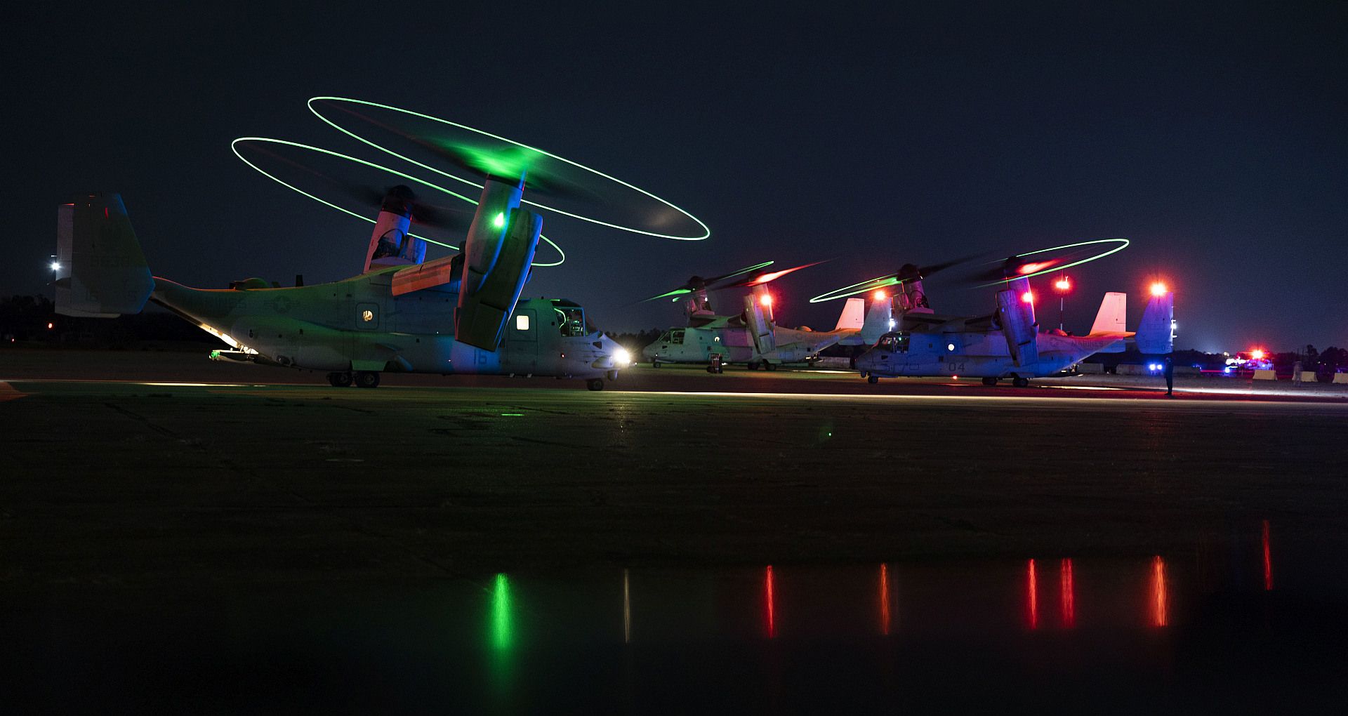 22 Osprey Aircraft Assigned To Marine Medium Tiltrotor Squadron 162