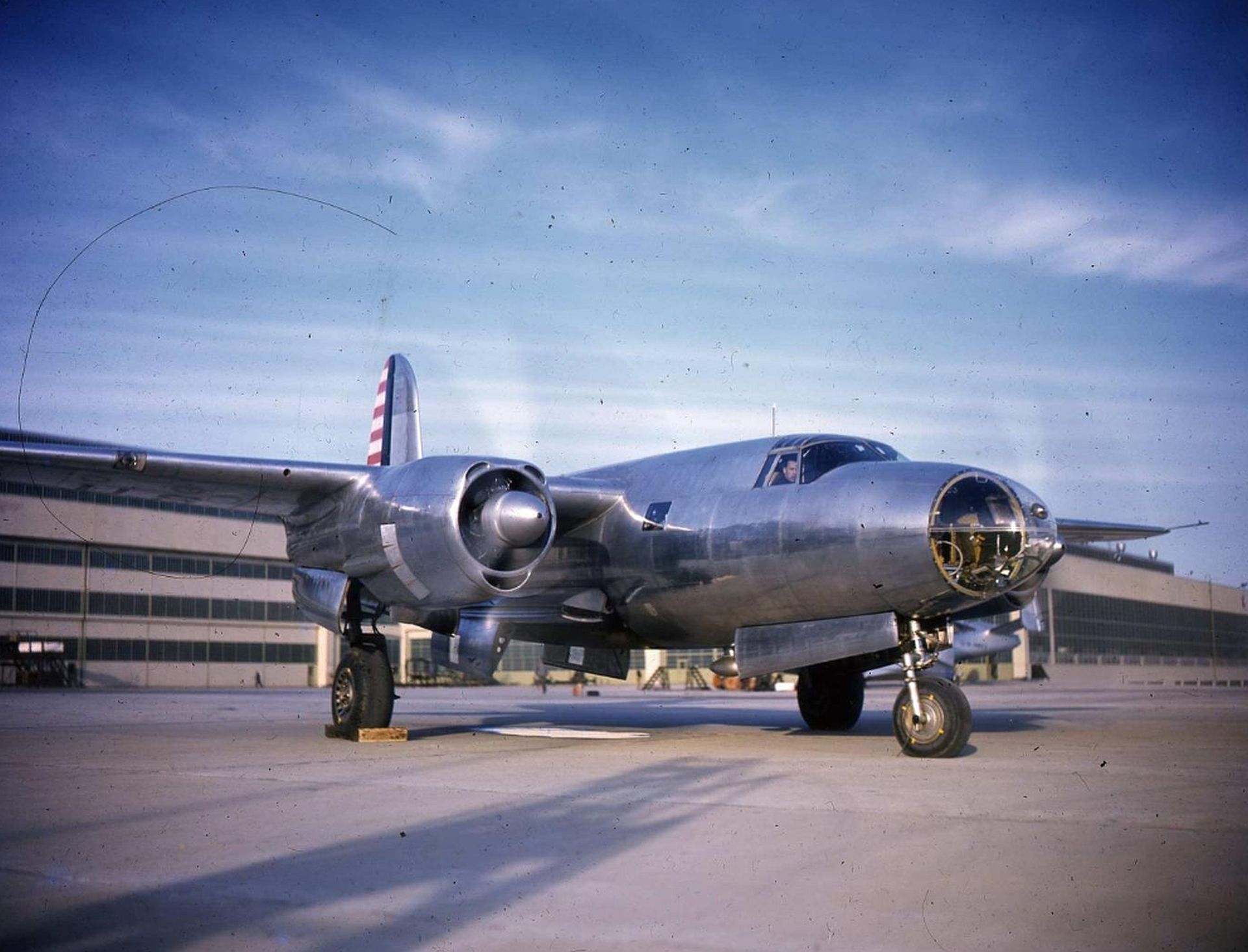Martin B 26B Marauder At The Glen L Martin Plant Baltimore Maryland 1