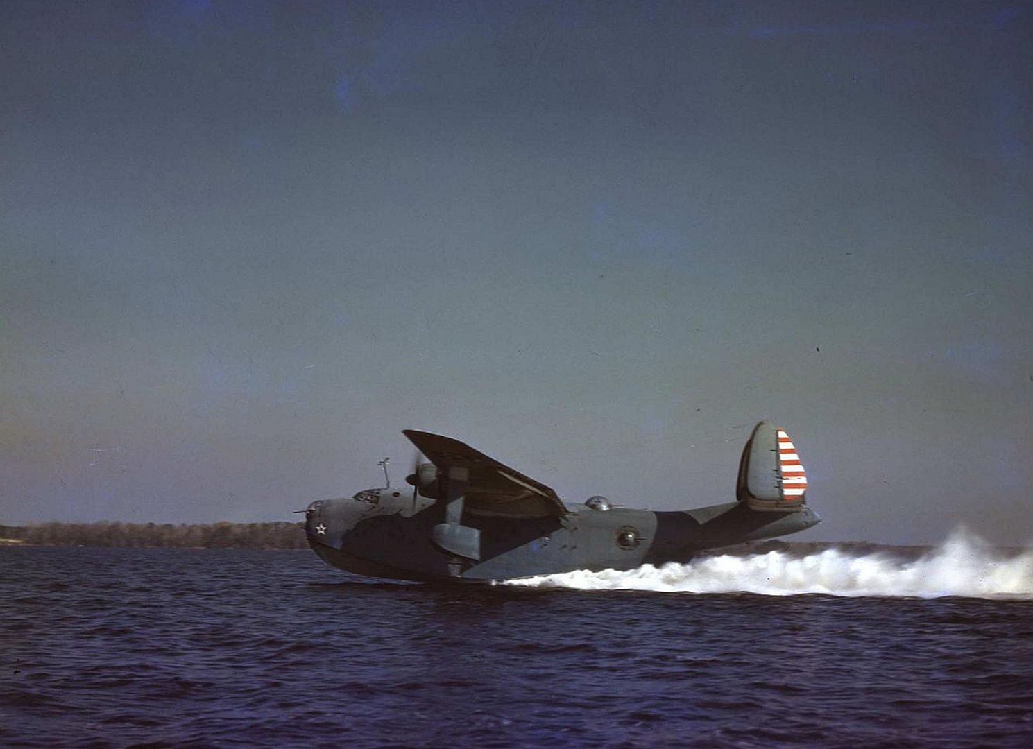 Martin PBM 1 Mariner 1943 Taking Off Martin PBM 1 Mariner 1943 Taking Off