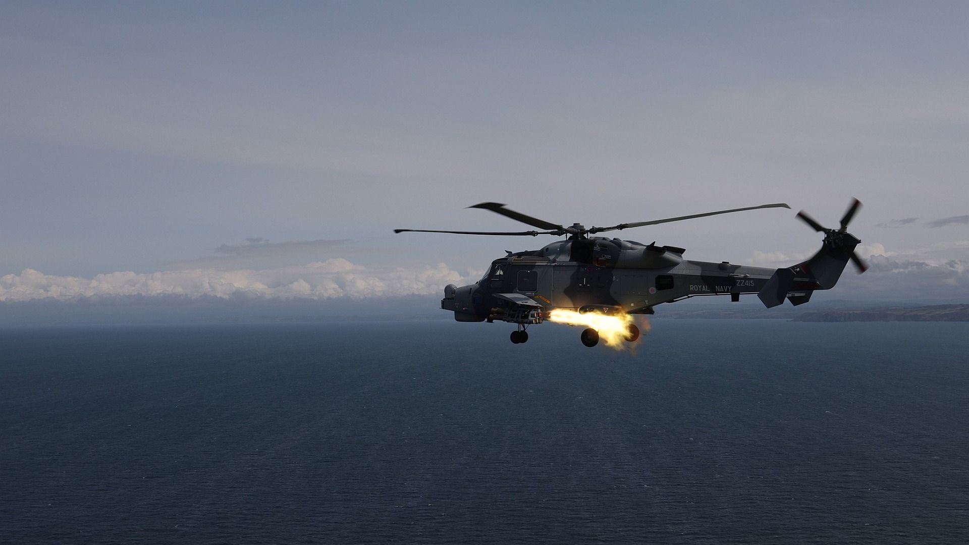 Martlet Missile Firing Trial In Wales Martlet Missile Firing Trial In Wales