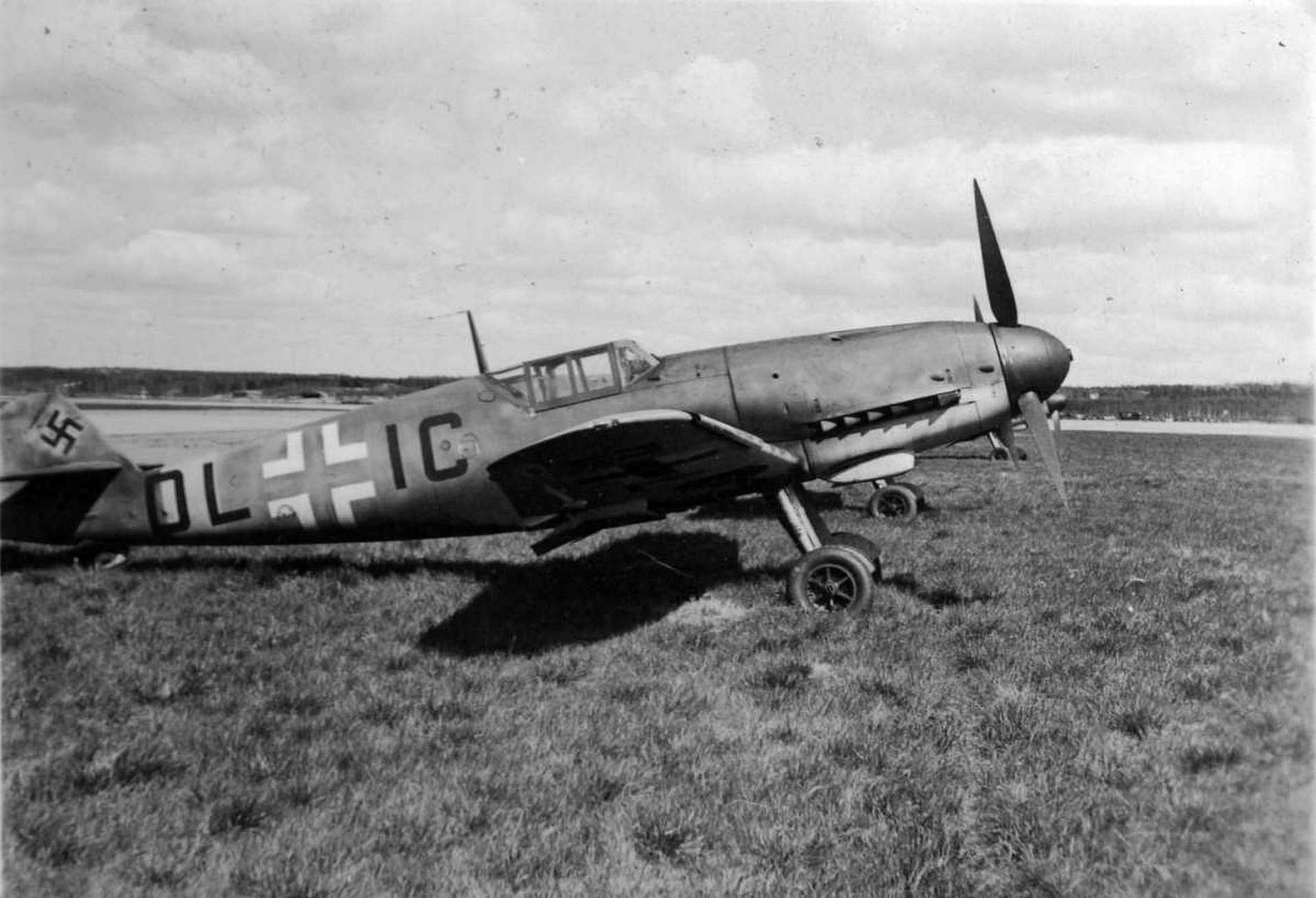  The Plane Still Has The Luftwaffe Insignia Of The German Air Force