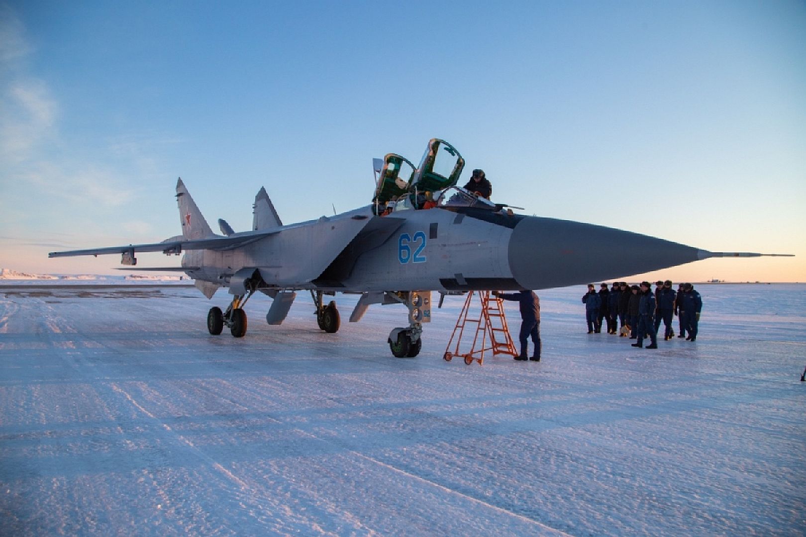 31BM Fighters Of A Separate Mixed Air Regiment Took Place At The Rogachevo Airfield Of The Northern Fleet