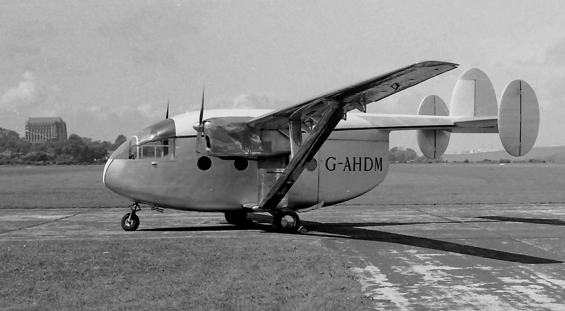 105 Aerovan Modified Trials Aircraft Wfu 1958