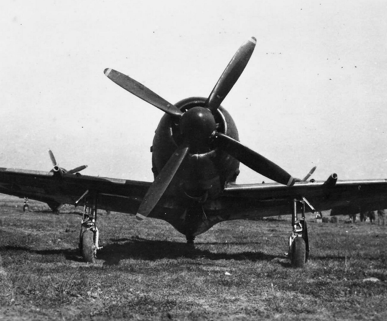 Mitsubishi J2M5 Front View Mitsubishi J2M5 Front View