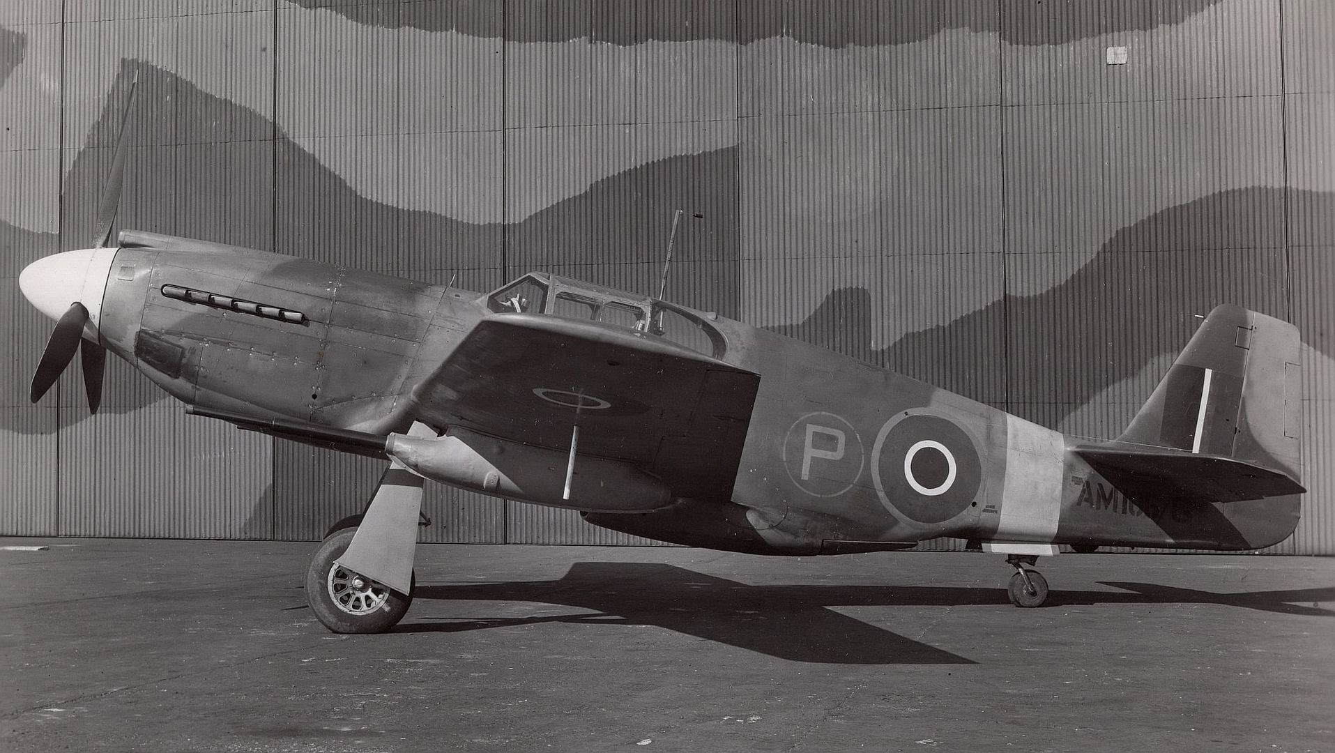 Mustang Mk I Gun Test Mustang Mk I Gun Test