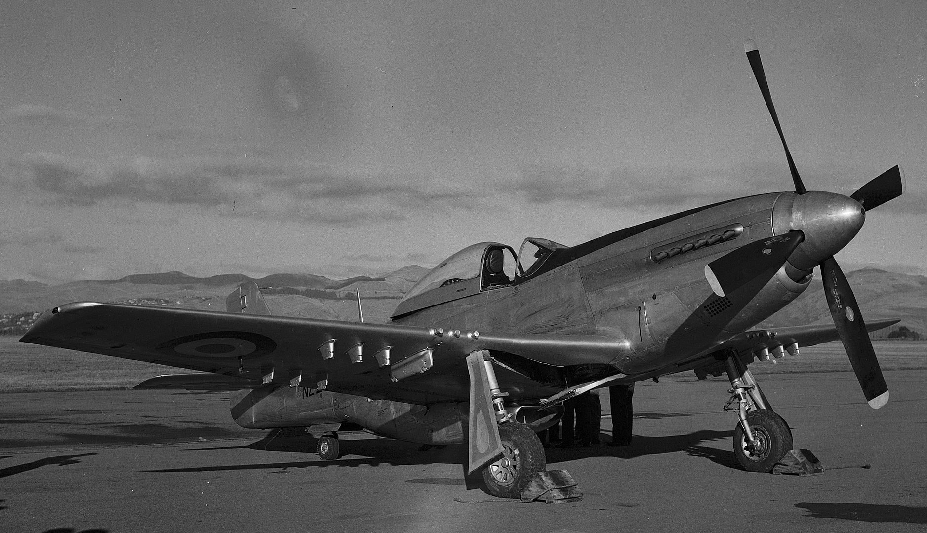 Mustangs At RNZAF Station Wigram Mustangs At RNZAF Station Wigram