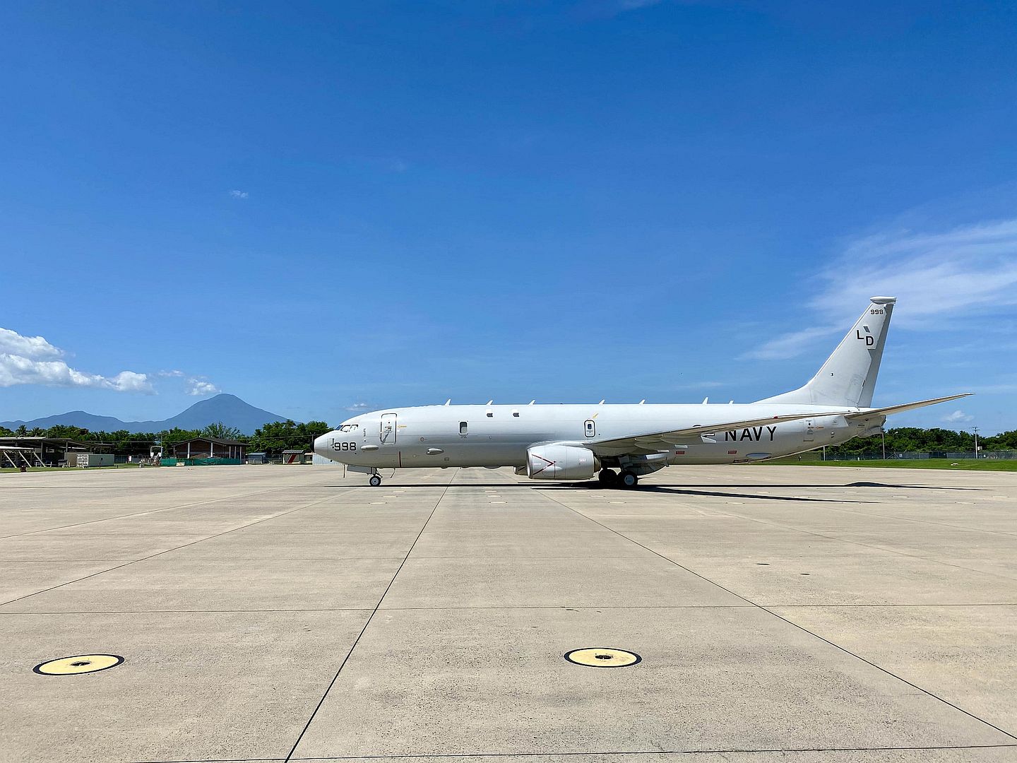 8A Poseidon Aircraft Attached To The Red Lancers Of Patrol Squadron 10 8A Poseidon Aircraft Attached To The Red Lancers Of Patrol Squadron 10