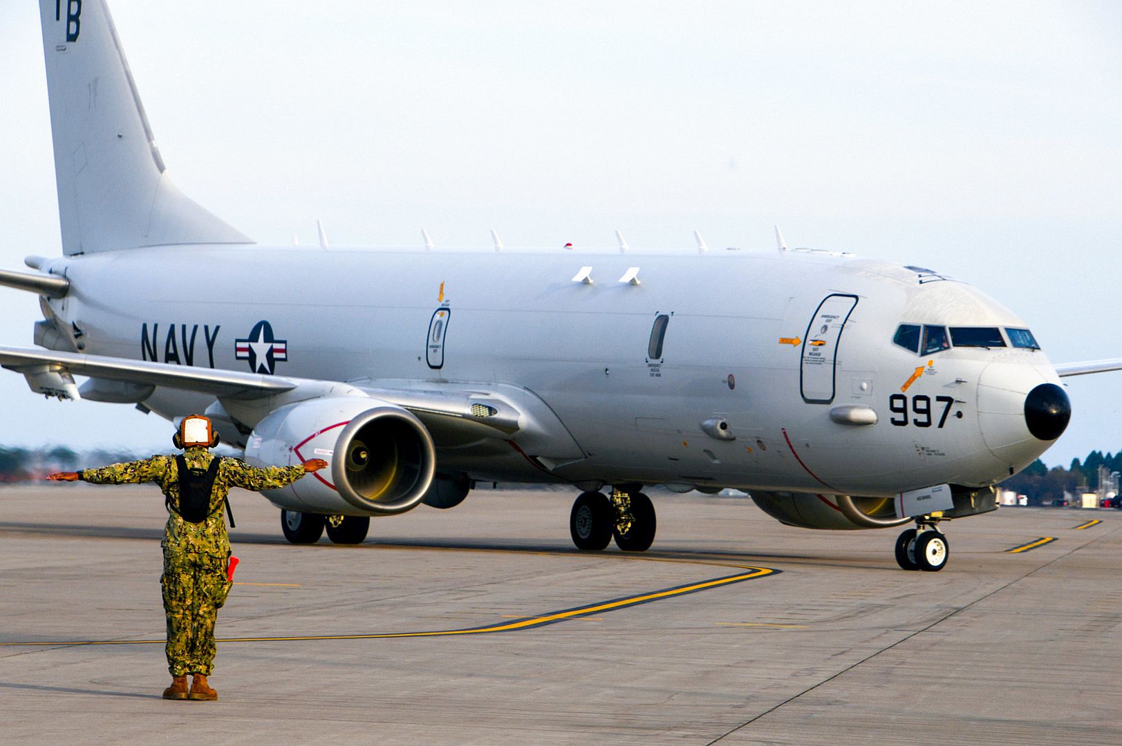 P 8A Poseidon Assigned To The Screaming Eagles Of Patrol Squadron VP 1
