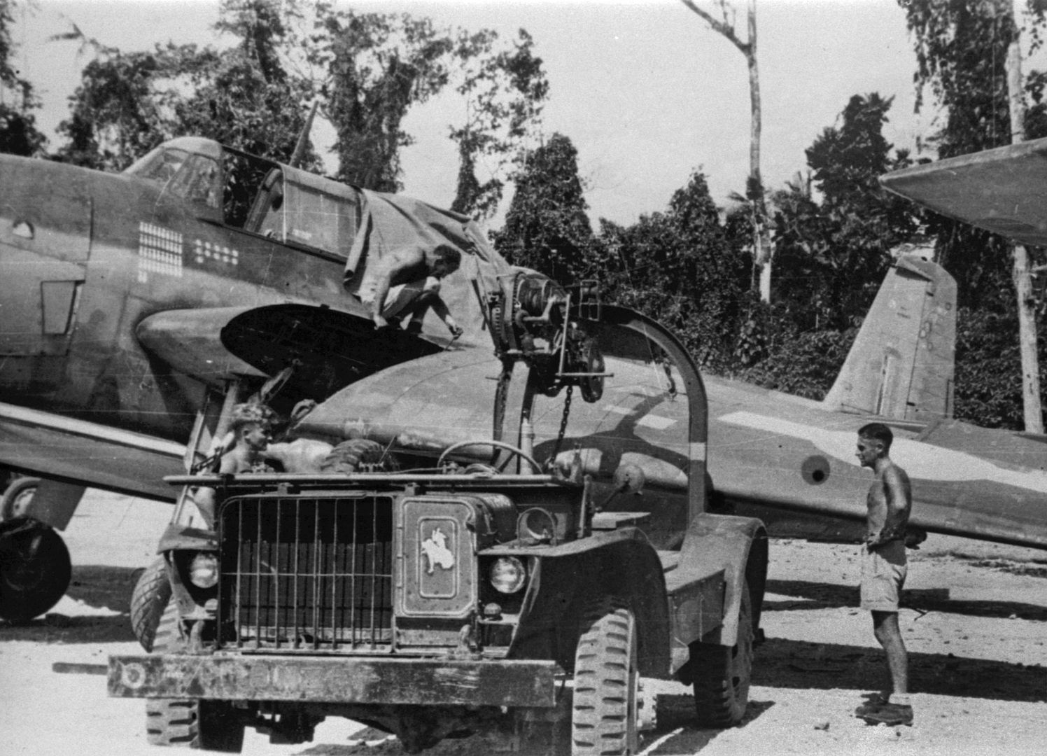 Bomb Truck In Foreground Bomb Truck In Foreground
