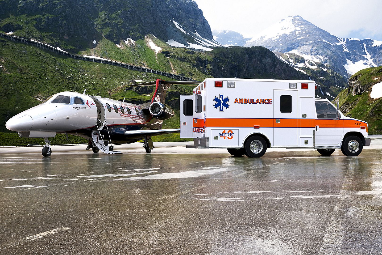 Phenom 300MED MEDEVAC 03 Phenom 300MED MEDEVAC 03