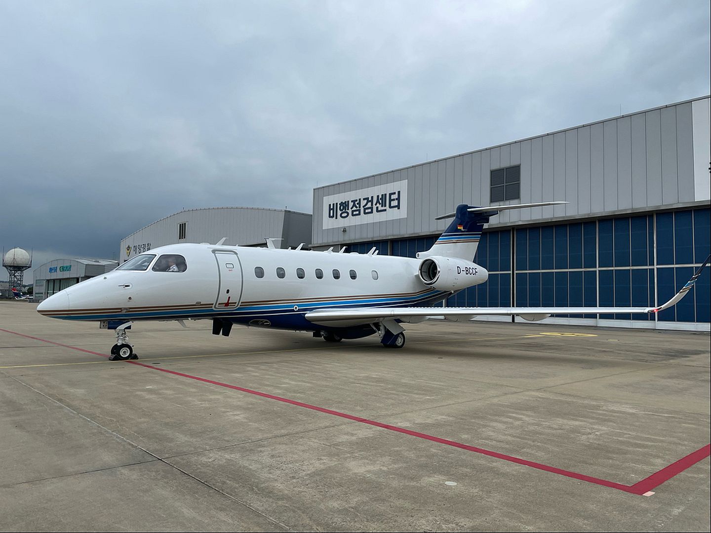 Praetor 600 Aircraft Delivered To South Korea S Flight Inspection Services Center