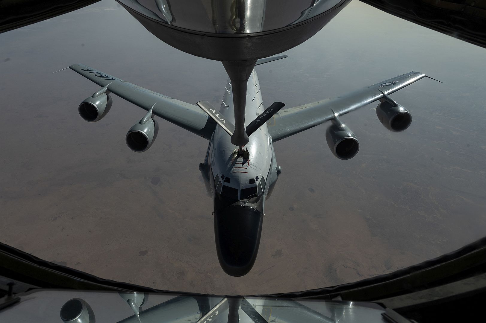 135 Stratotanker Assigned To The 91st Expeditionary Air Refueling Squadron