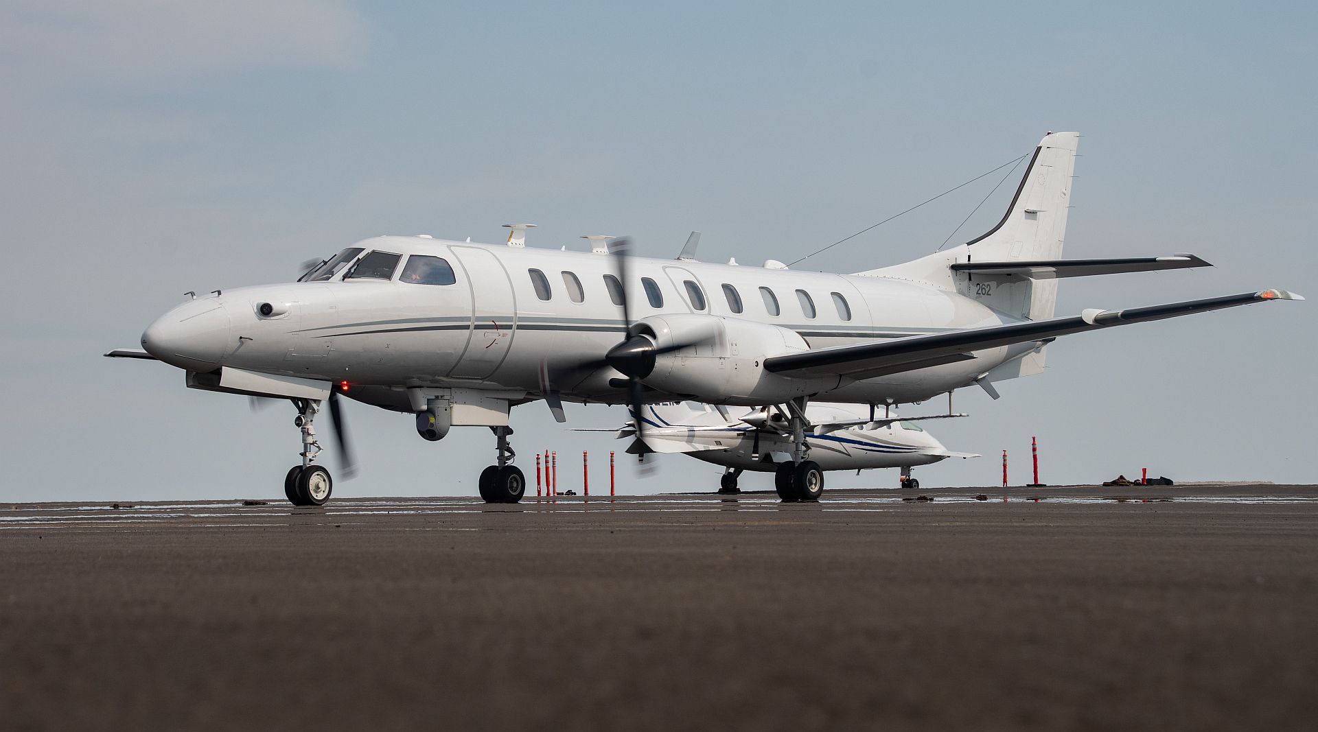 26B Metroliner Aircraft Assigned To The 162nd Fighter Wing Arizona Air National Guard Sits On The Flight Line Prior To Departing On A Wildland Fire Mapping And Detection Mission 26B Metroliner Aircraft Assigned To The 162nd Fighter Wing Arizona Air National Guard Sits On The Flight Line Prior To Departing On A Wildland Fire Mapping And Detection Mission