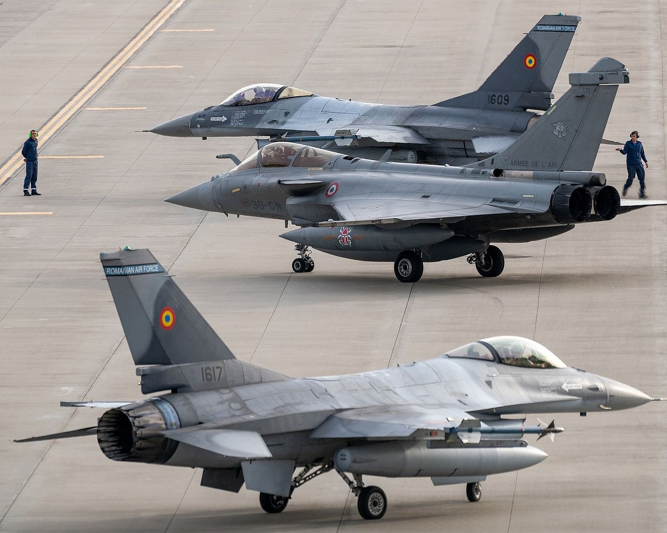 Rafale Aircraft Of The 30th Fighter Squadron