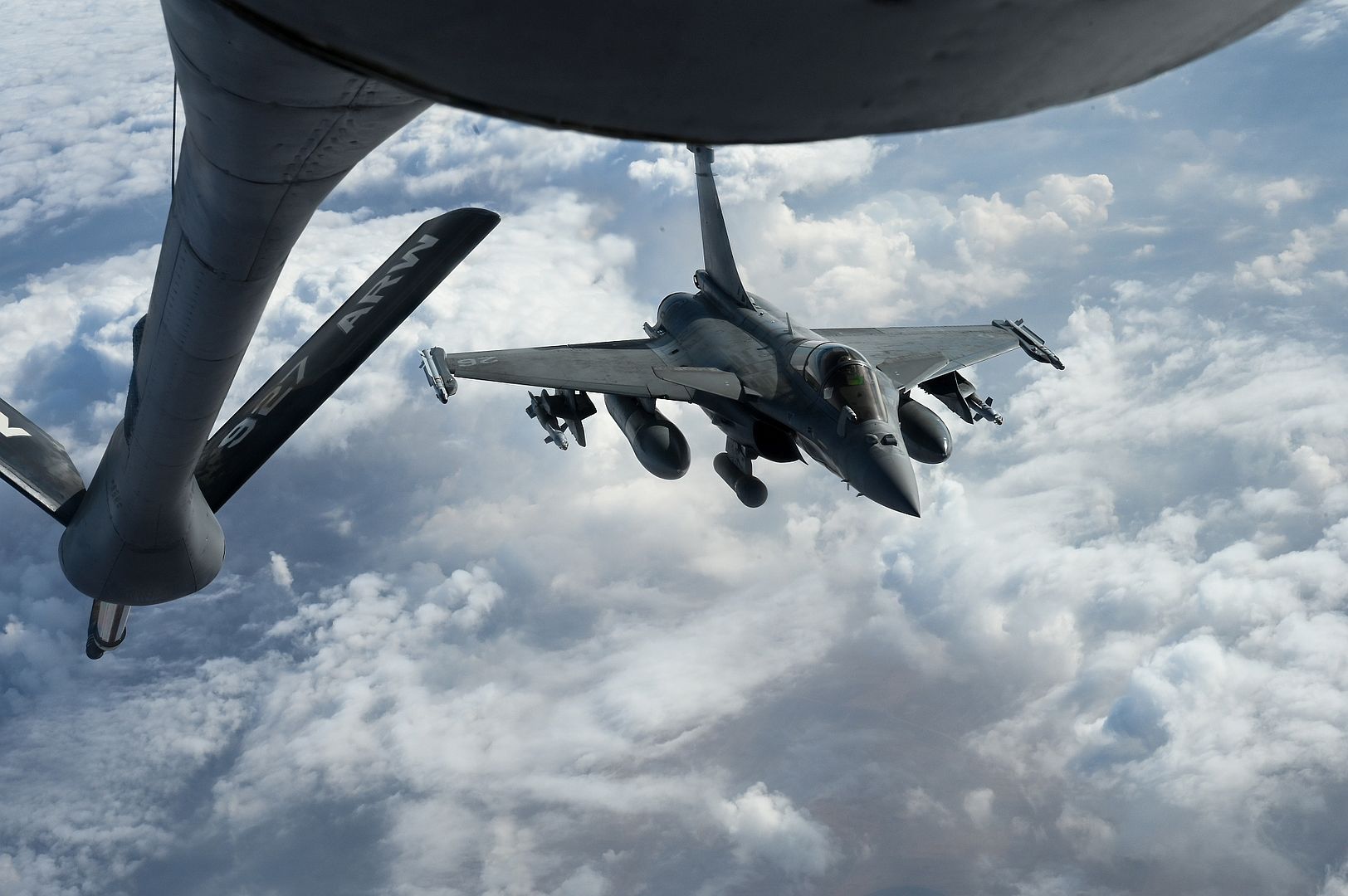 135 Stratotanker Assigned To The 340th Expeditionary Air Refueling Squadron 
