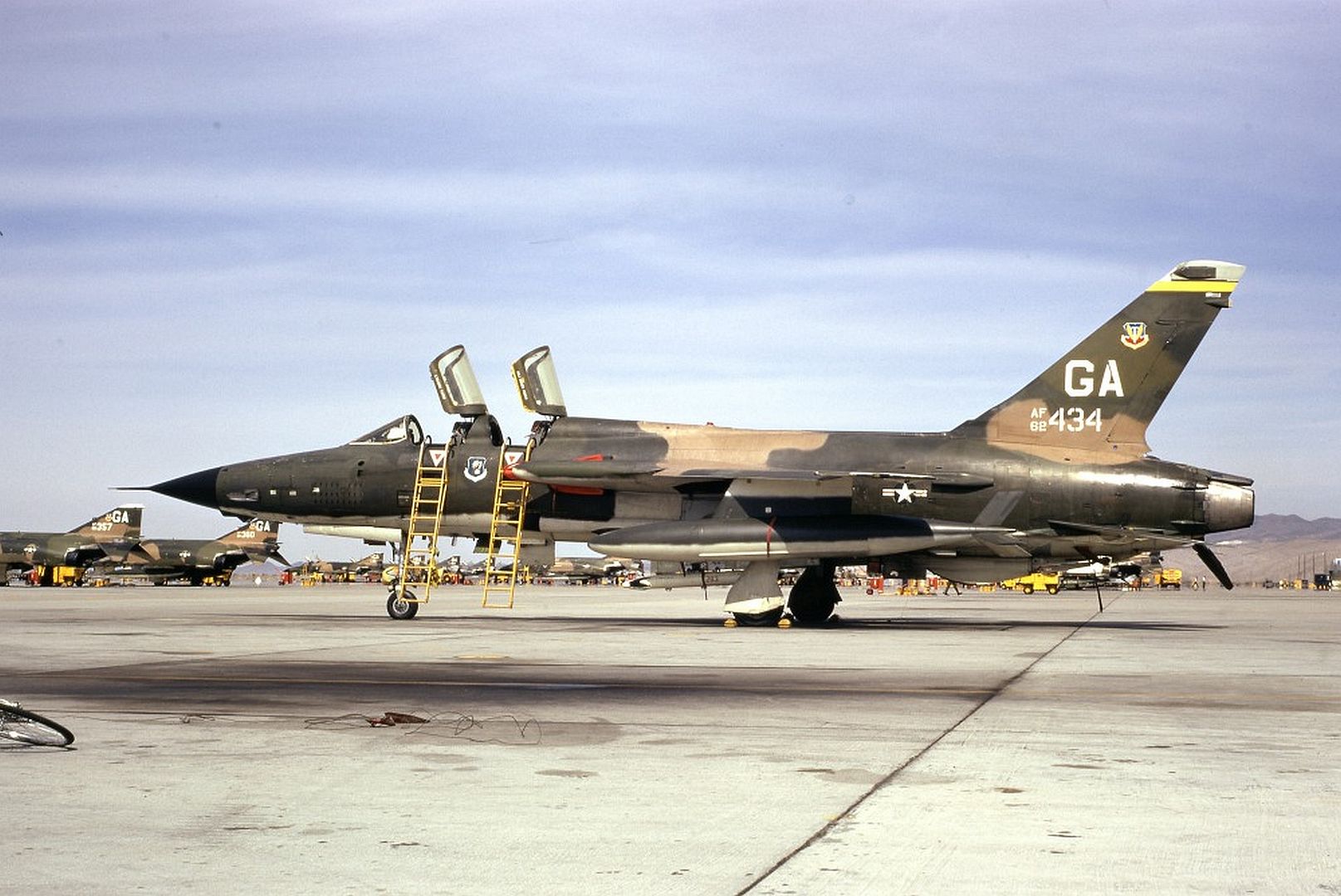 4434 563TFS 35TFW George AFB 15Mar74 4434 563TFS 35TFW George AFB 15Mar74