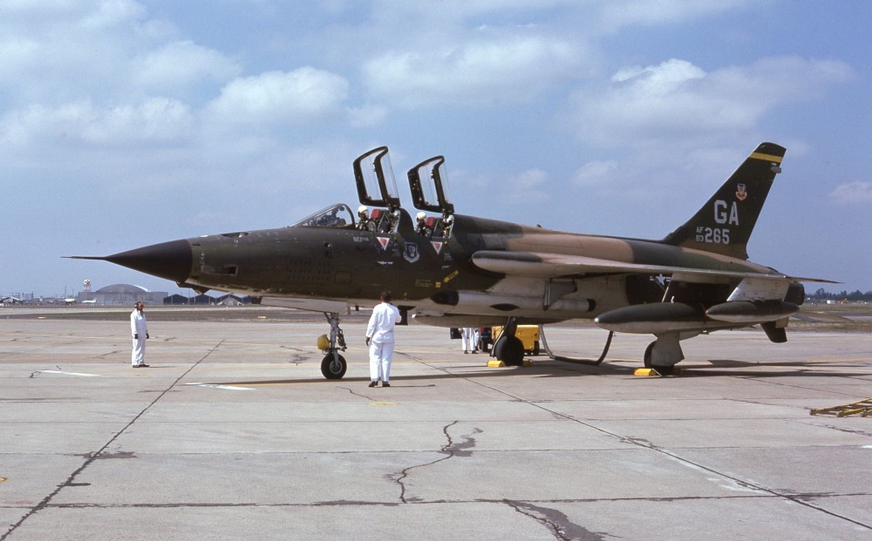 8265 128TFS McClellan AFB May75 8265 128TFS McClellan AFB May75