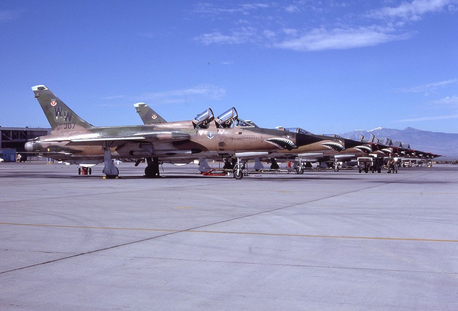 8307 561TFS 35TFW George AFB 13Jul82 8307 561TFS 35TFW George AFB 13Jul82