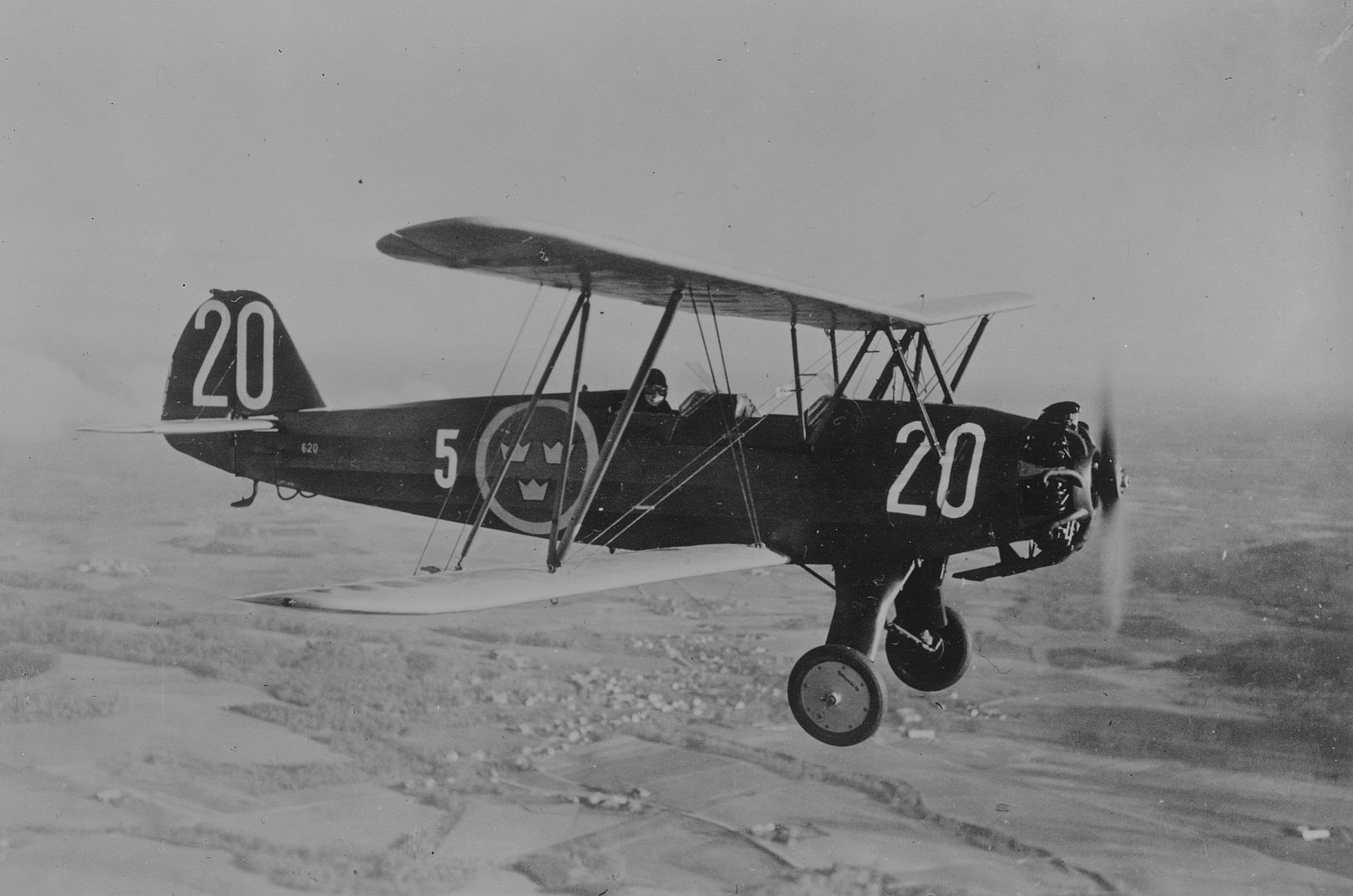 Wulf Fw 44J Stieglitz Skolflygplan Wulf Fw 44J Stieglitz Skolflygplan