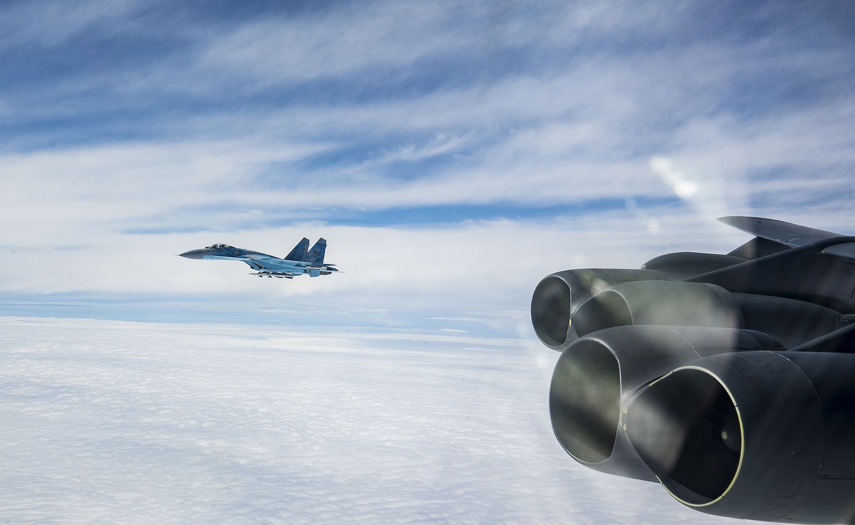  B 52H Stratofortress Assigned To The 5th Bomb Wing Minot Air Force Base 1