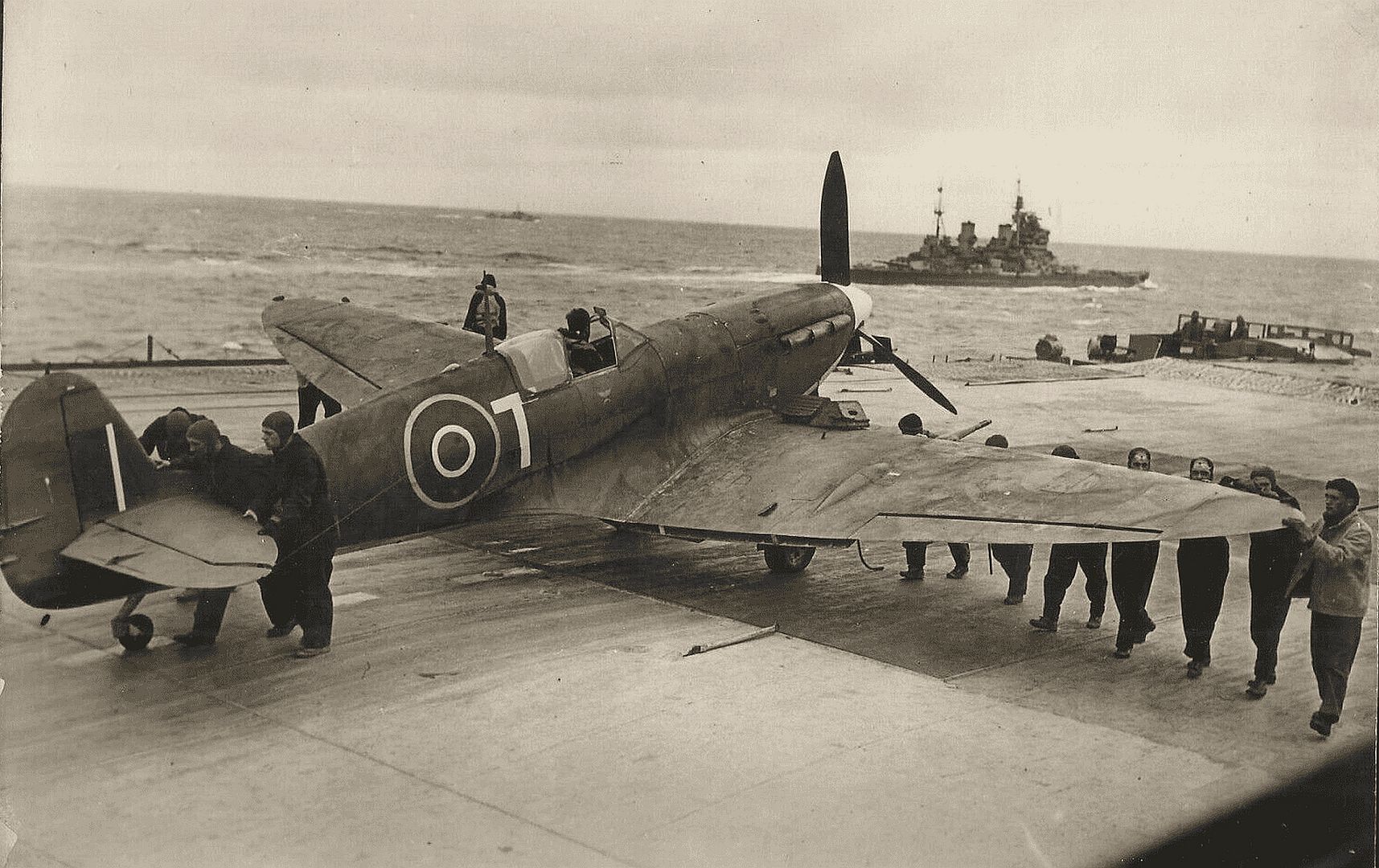 801 Squadron Aboard HMS Furious 1943 801 Squadron Aboard HMS Furious 1943