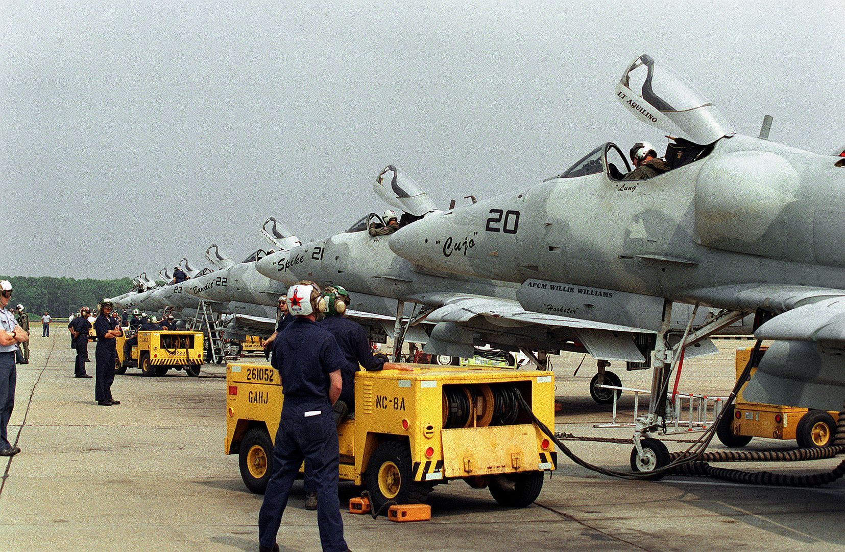 4J Skyhawk Aircraft Of Fighter Squadron 43