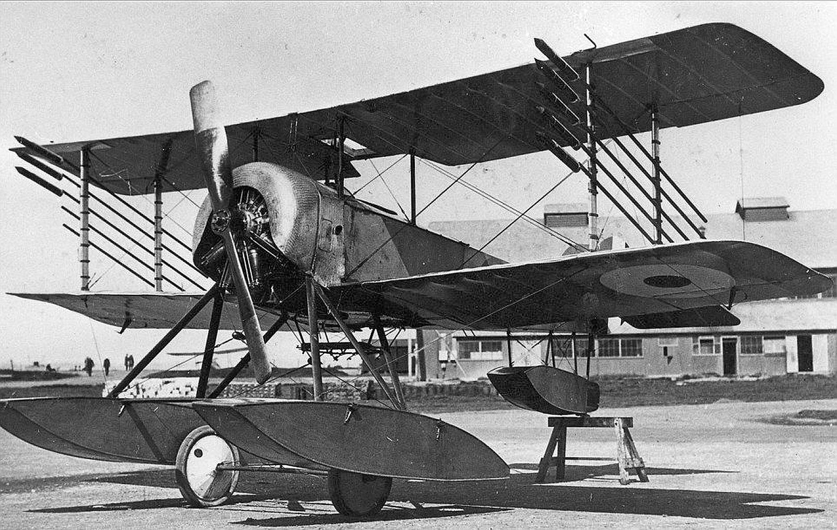 Sopwith Baby With Le Prieur Rockets