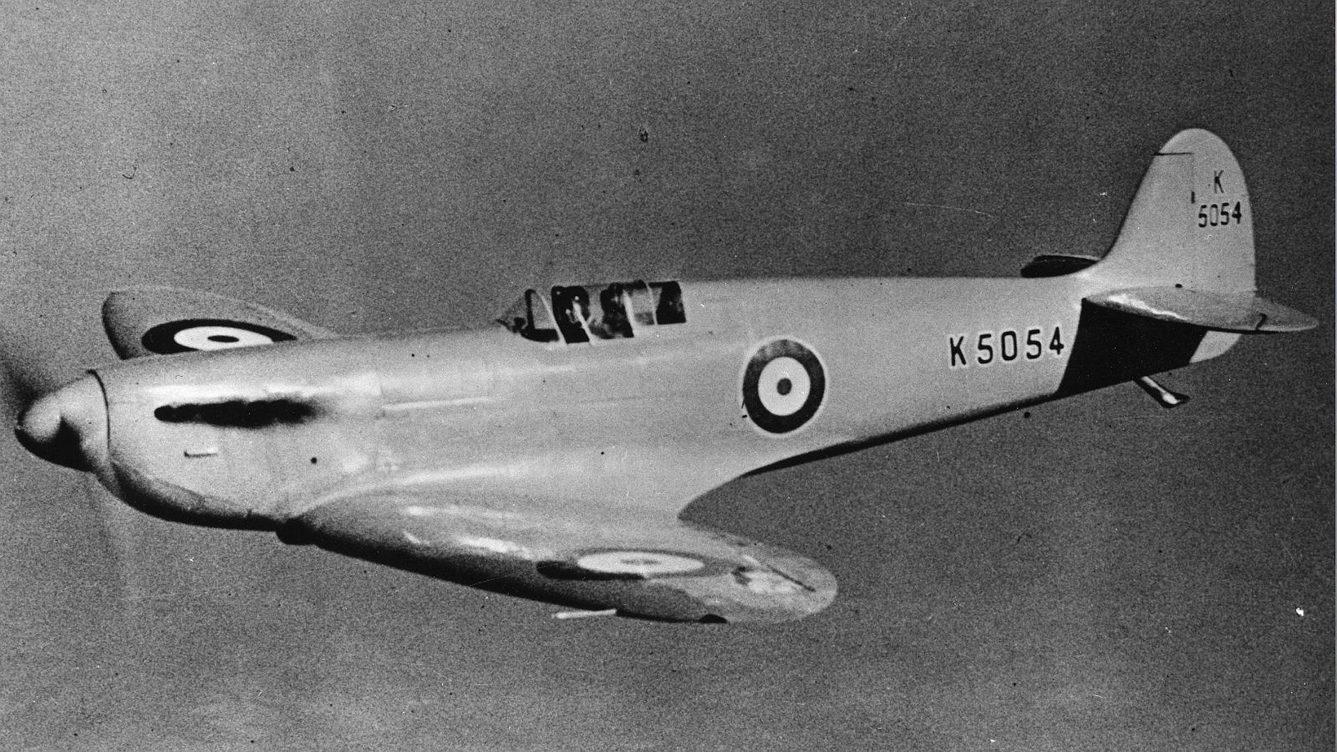 Spitfire Prototype K5054 First Flight 5th March 1936