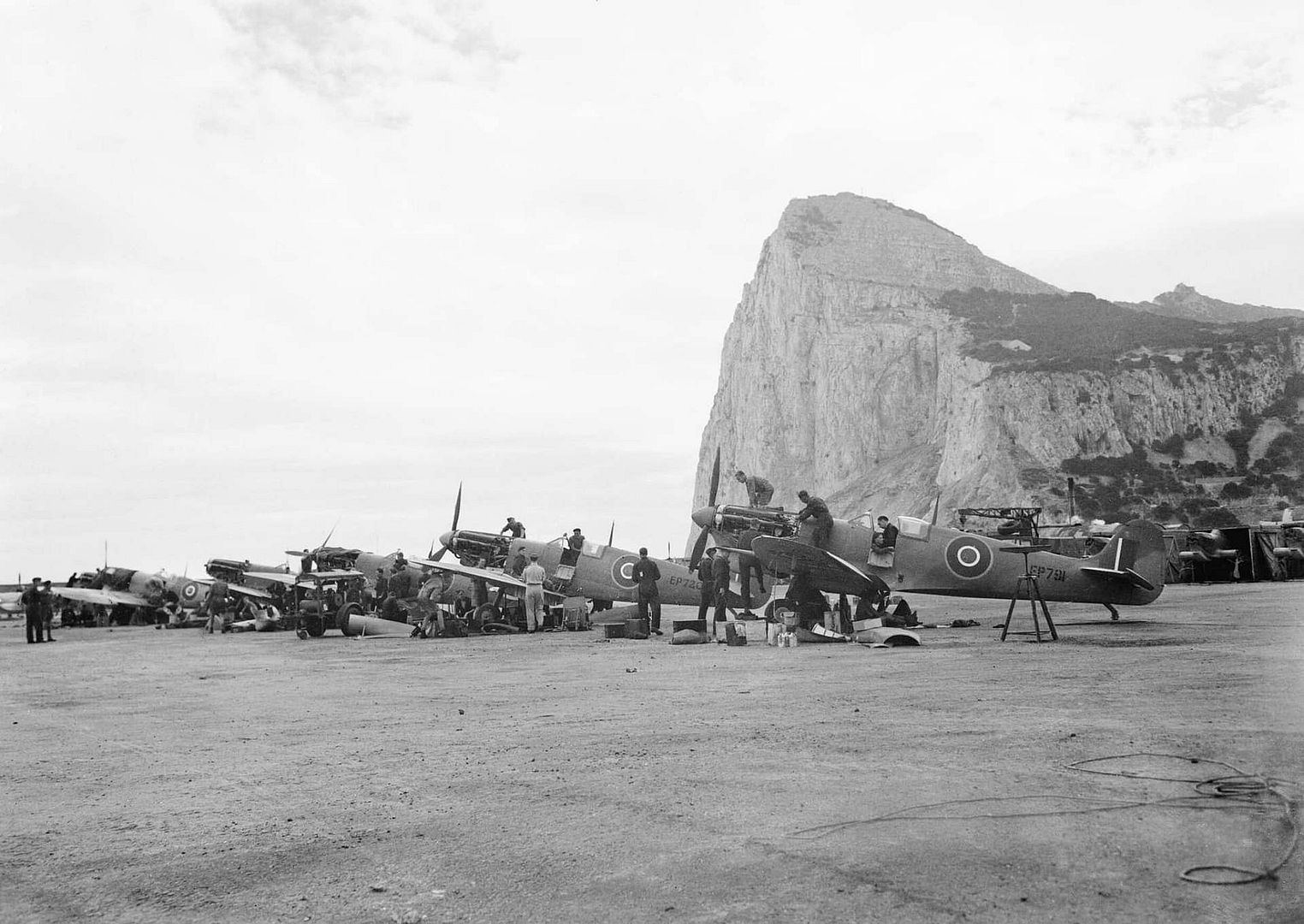 Spitfire Vb The Rock Spitfire Vb The Rock